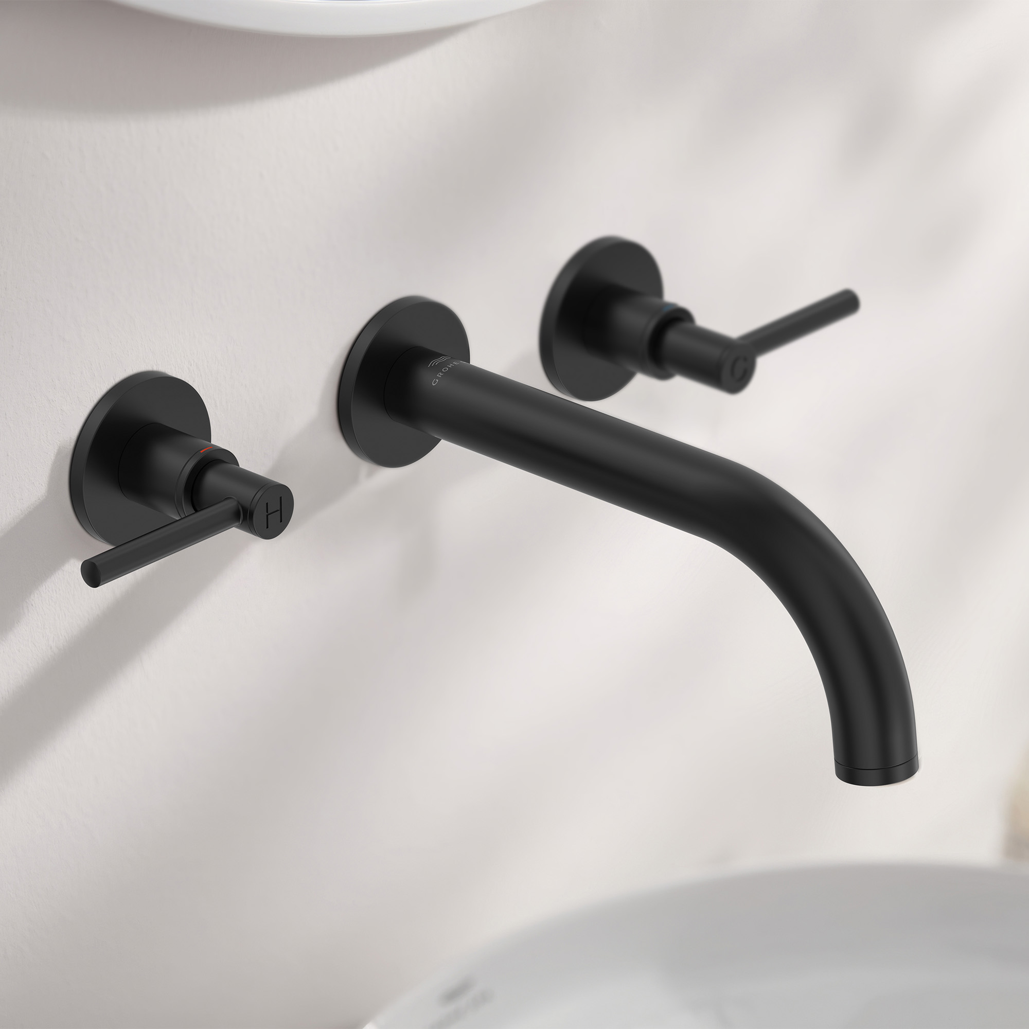 Atrio 2-Handle Wall Mount Faucet, 1.2 GPM (4.5 L/min)
