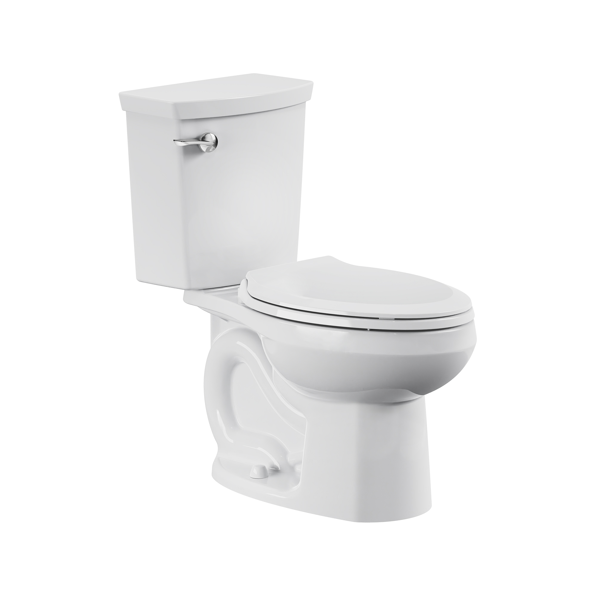 H2Optimum® Two-Piece 1.1 gpf/4.2 Lpf Standard Height Elongated Toilet ...