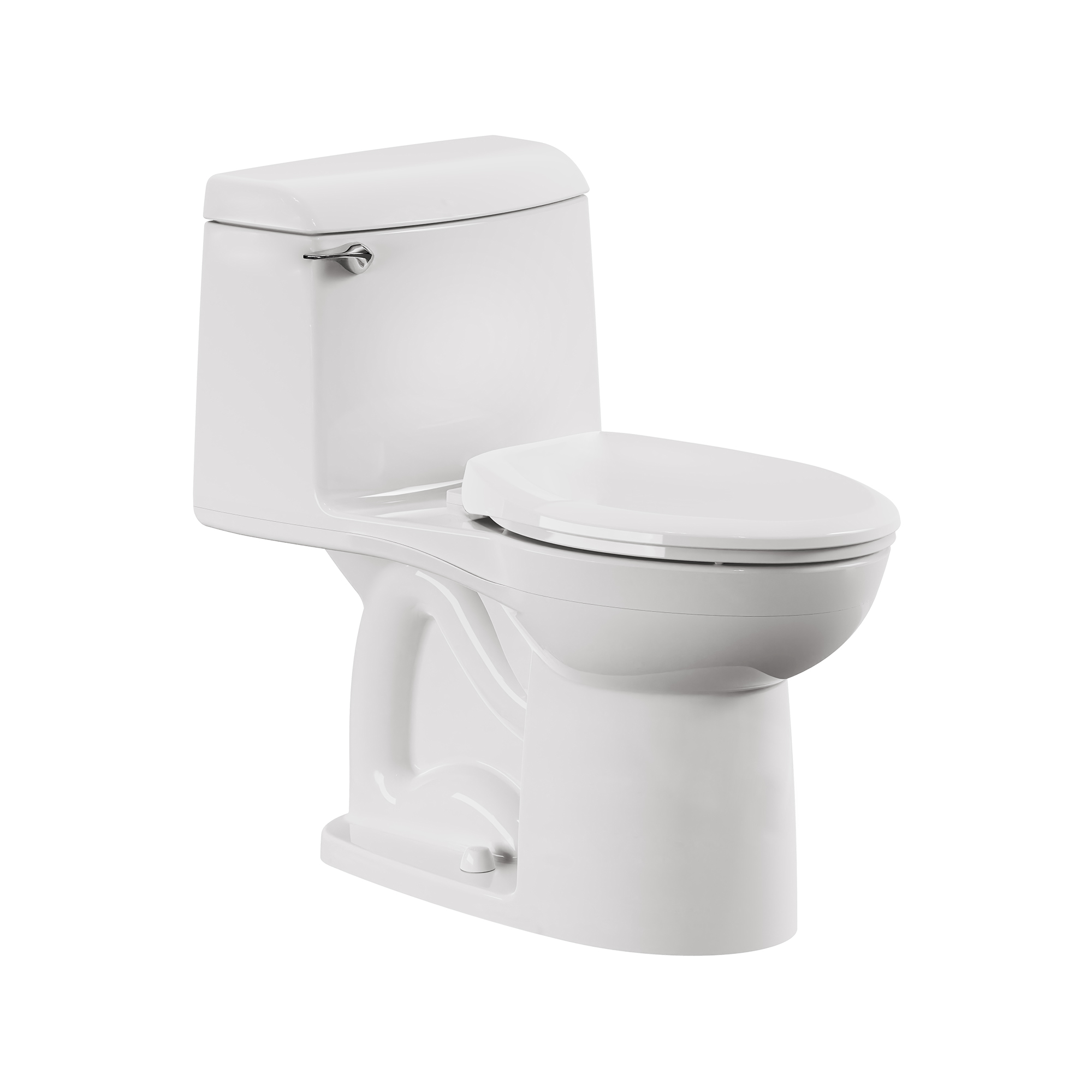Toilette monopièce Champion® 4, 1,6 gpc/6,0 lpc, à cuvette allongée à hauteur de chaise avec siège