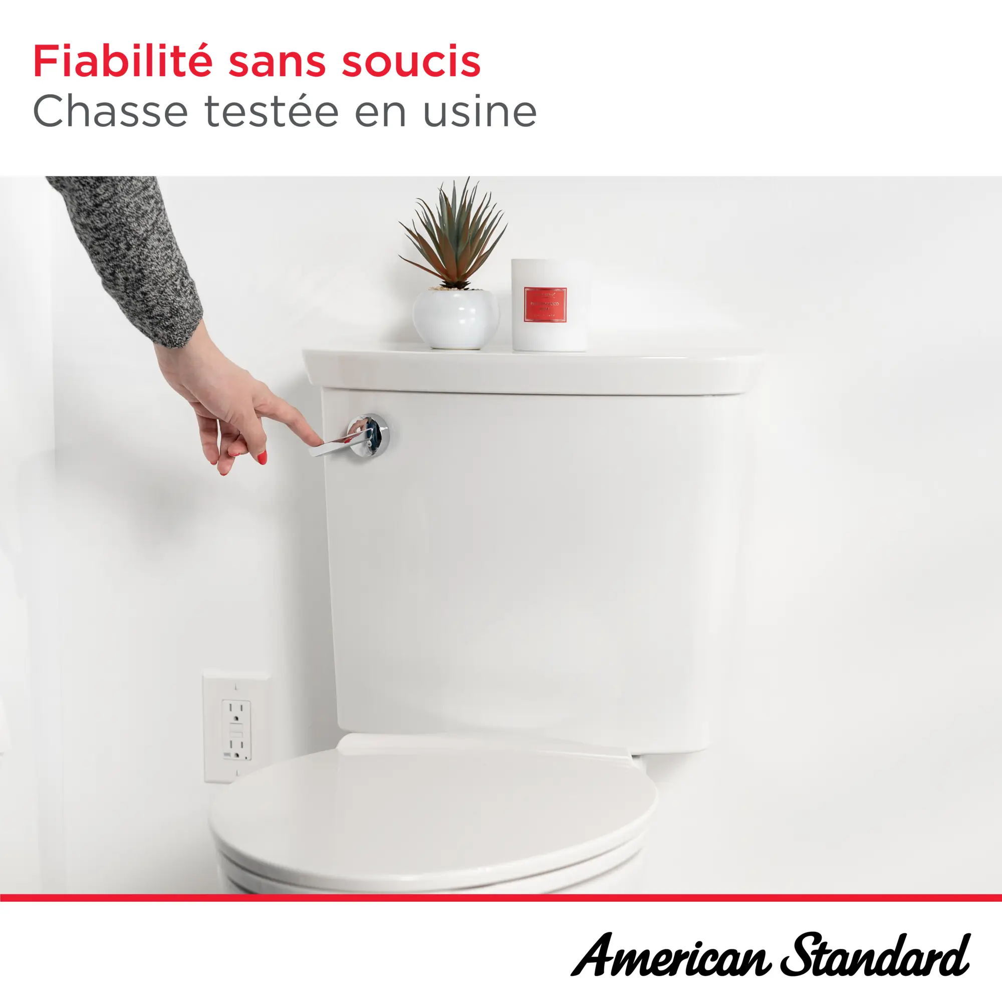 Toilette Colony®3 deux pièces, devant allongé, hauteur standard, 6,0 l/chasse (1,6 gal/chasse), sans siège