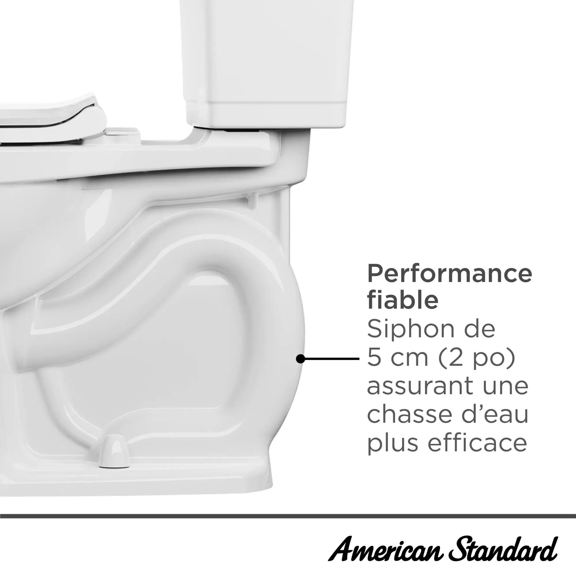 Toilette Colony®3 deux pièces, devant allongé, hauteur standard, 6,0 l/chasse (1,6 gal/chasse), sans siège