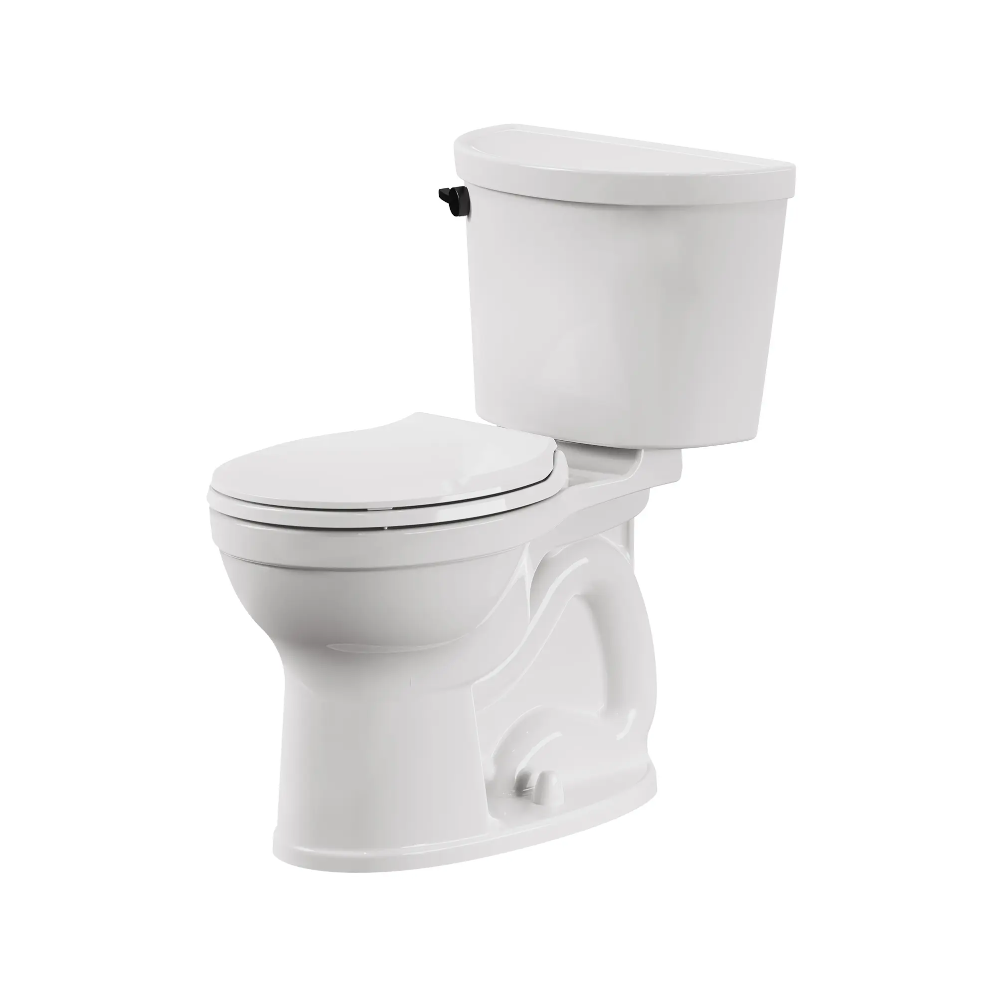 Toilette Cadet® PRO, 2 pièces, 1,28 gpc/4,8 lpc,  à cuvette au devant rond à hauteur de chaise, sans siège