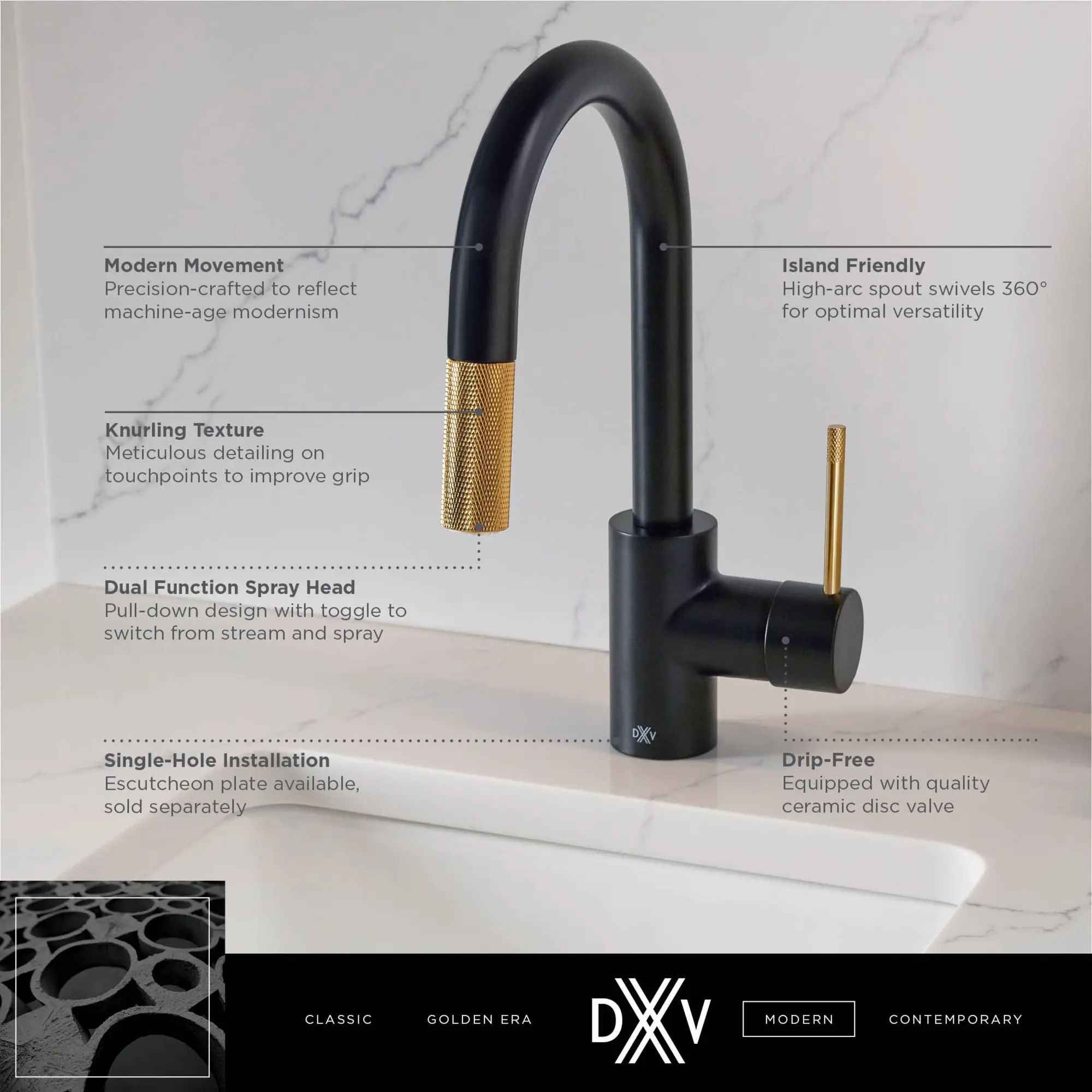 Etre Single Handle Bar Faucet with Lever Handle