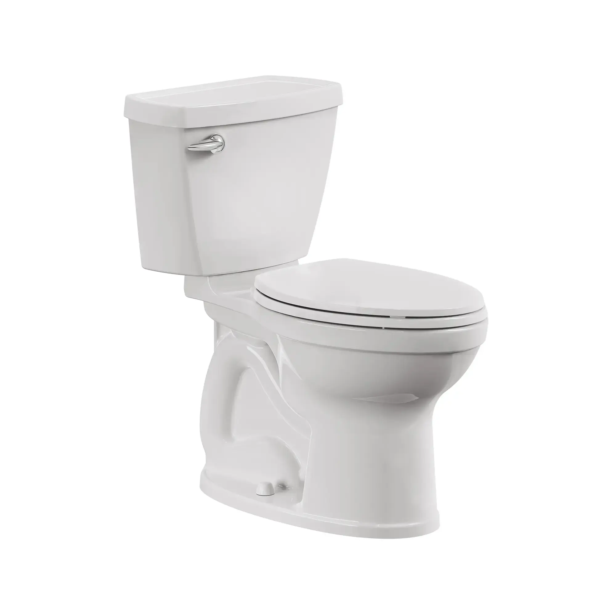 Toilette Champion® 4 complète allongée à hauteur de chaise, deux pièces, 1,28 gpc/4,8 Lpc, avec siège et réservoir doublé