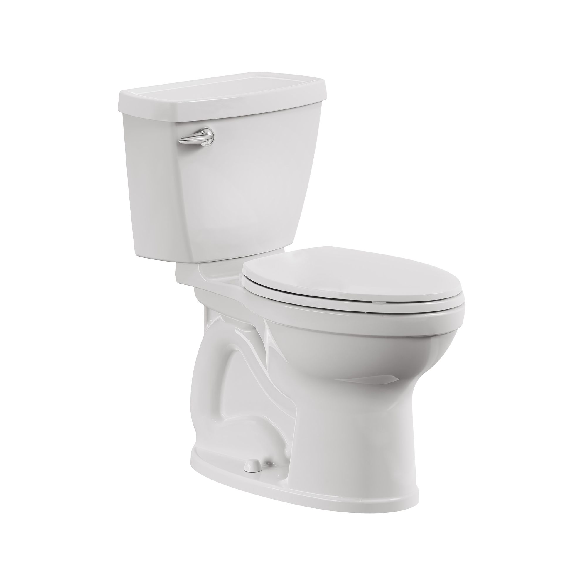 Toilette Champion® 4 complète allongée à hauteur de chaise, deux pièces, 1,28 gpc/4,8 Lpc, avec siège et réservoir doublé