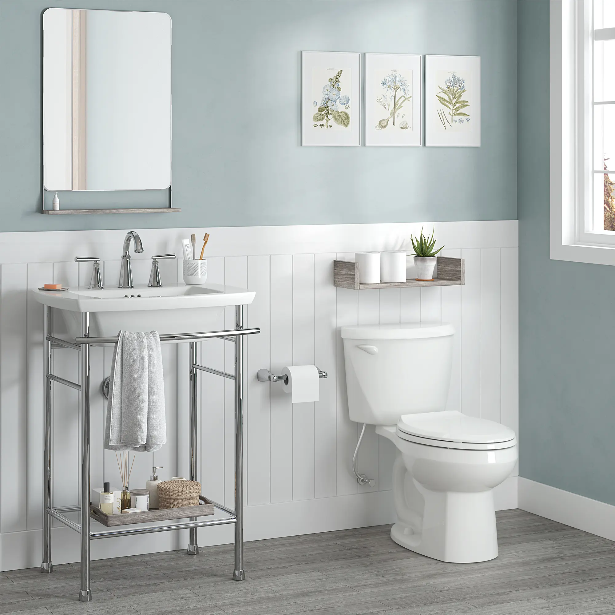 Colony®3 Two-Piece 1.6 gpf/6.0 Lpf Standard Height Elongated Toilet Less Seat