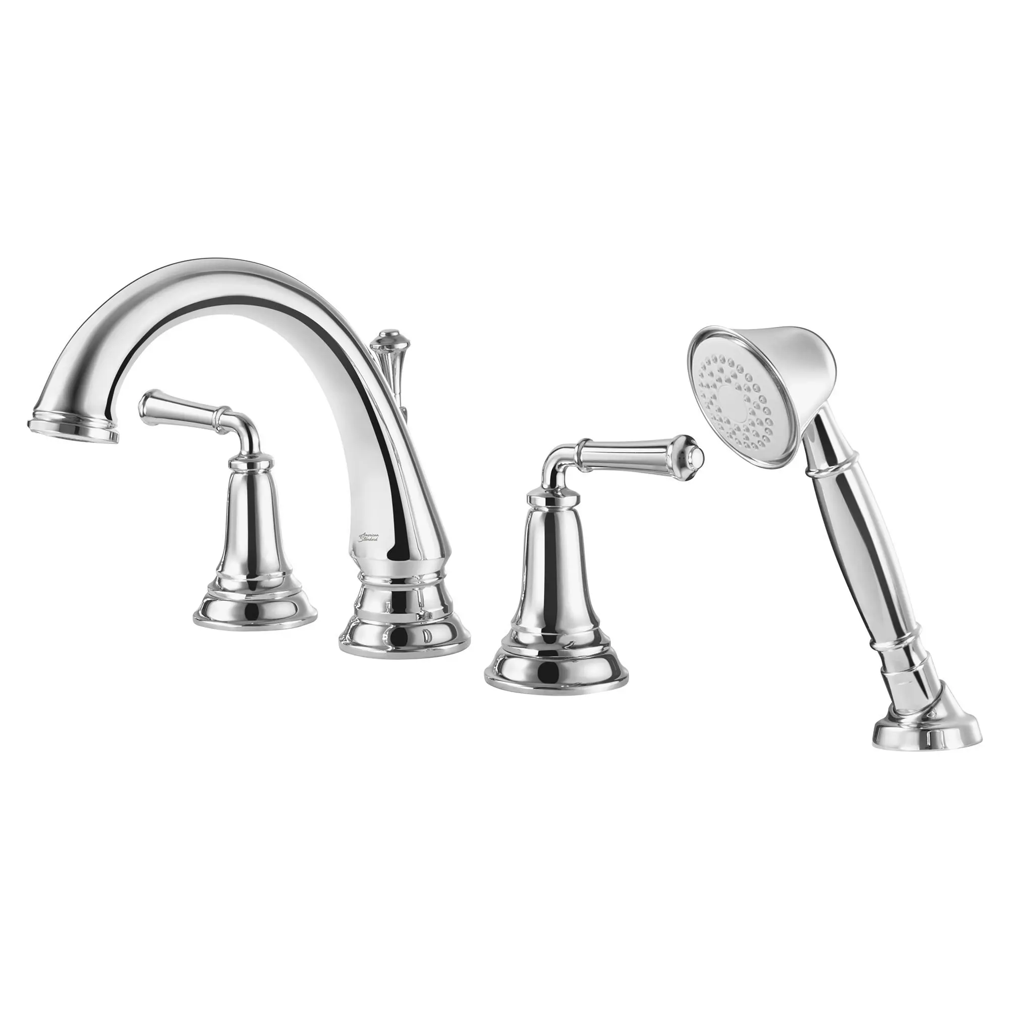 Delancey® - Robinet de baignoire à poignées à levier avec douchette pour robinet brut Flash®