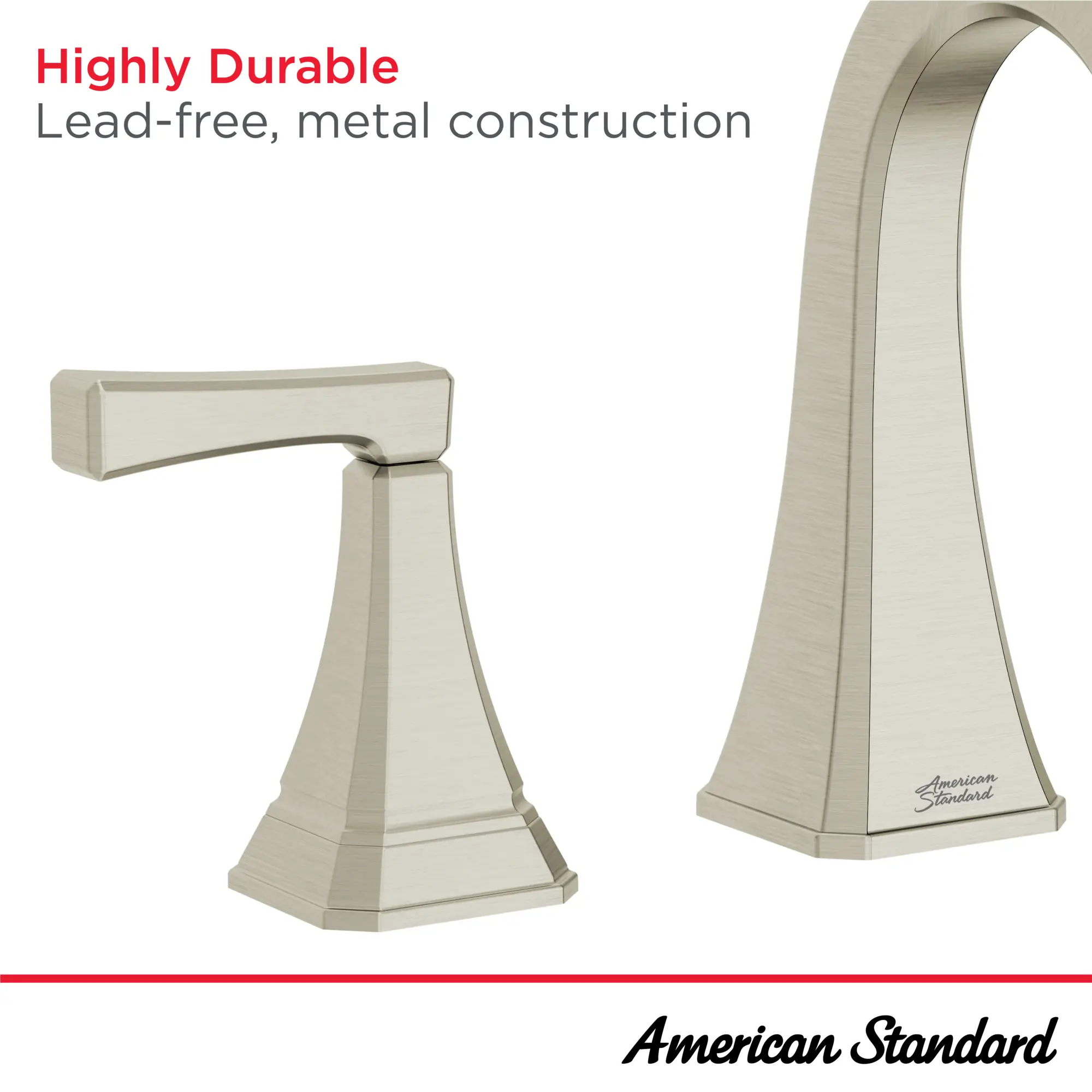 Westerly 8-In. Widespread 2-Handle Bathroom Faucet 1.2 GPM with Lever Handles