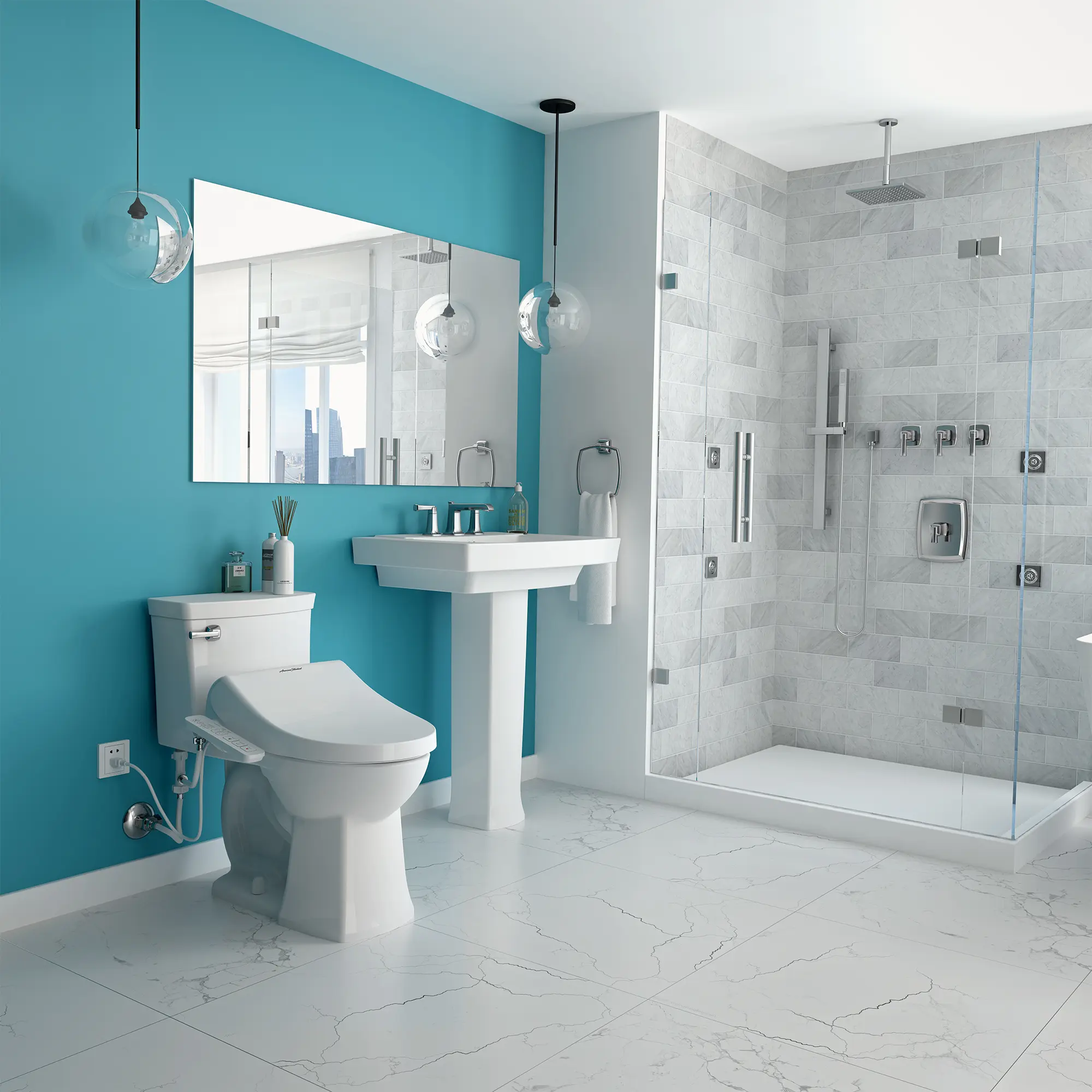 Advanced Clean® 1.0 Electric SpaLet® Bidet Seat With Side Panel Operation
