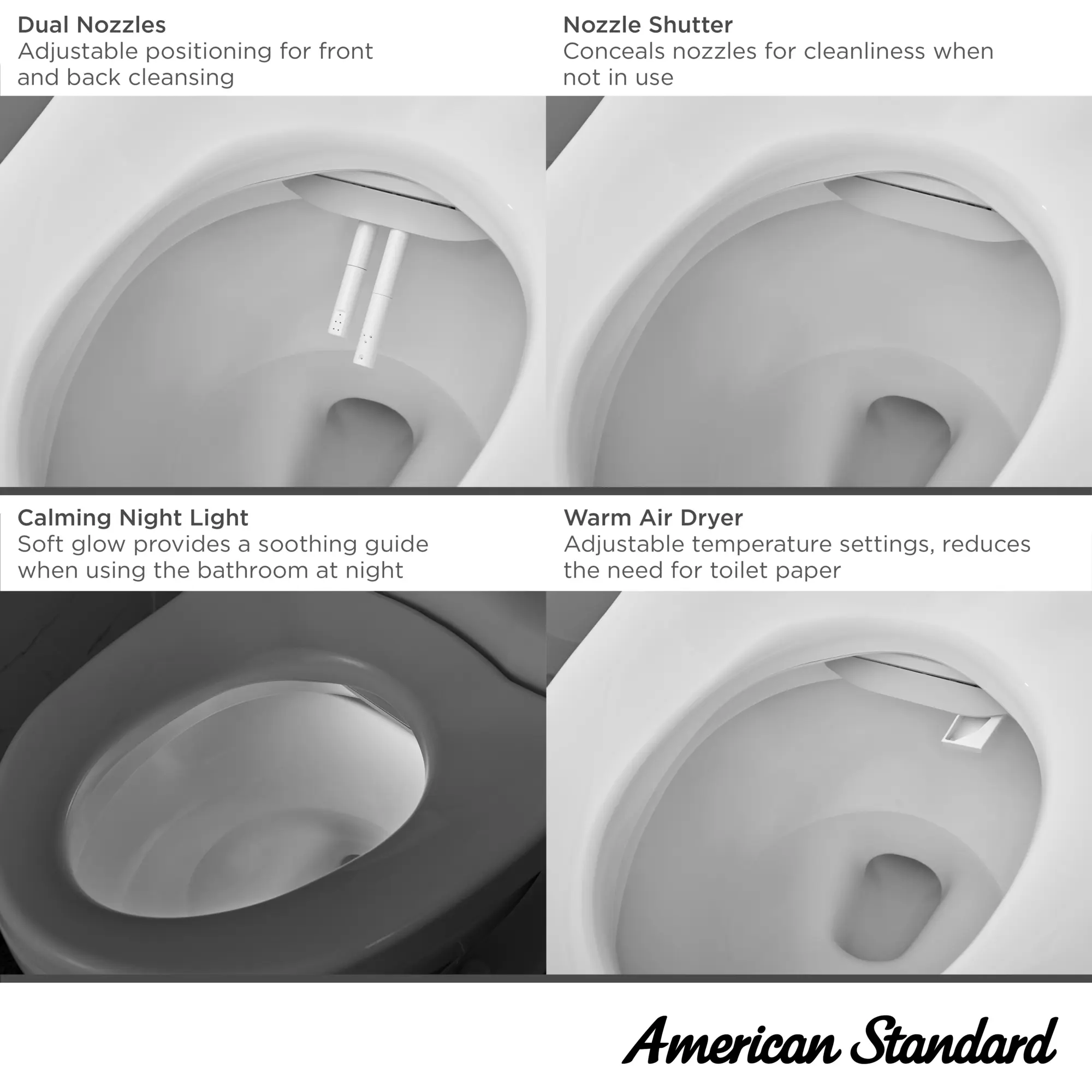 Advanced Clean® 2.5 Electric SpaLet® Bidet Seat With Remote Operation