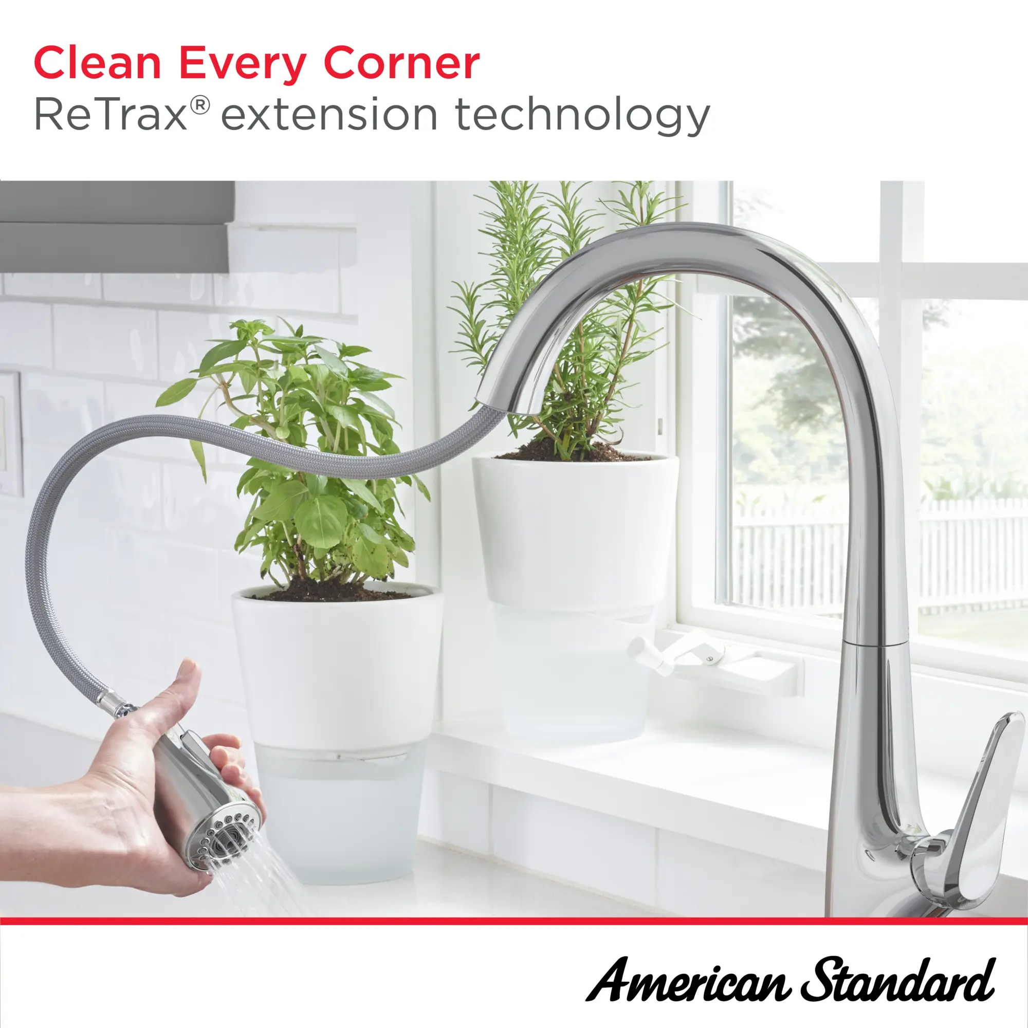 Saybrook® Single-Handle Pull-Down Dual Spray Kitchen Faucet 1.5 gpm/5.7 L/min With Filter
