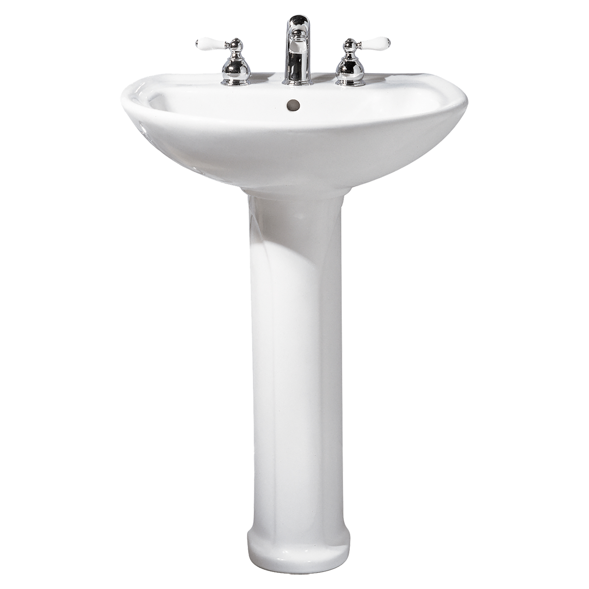 Cadet® 8 in. Widespread Pedestal Sink Top and Leg Combination