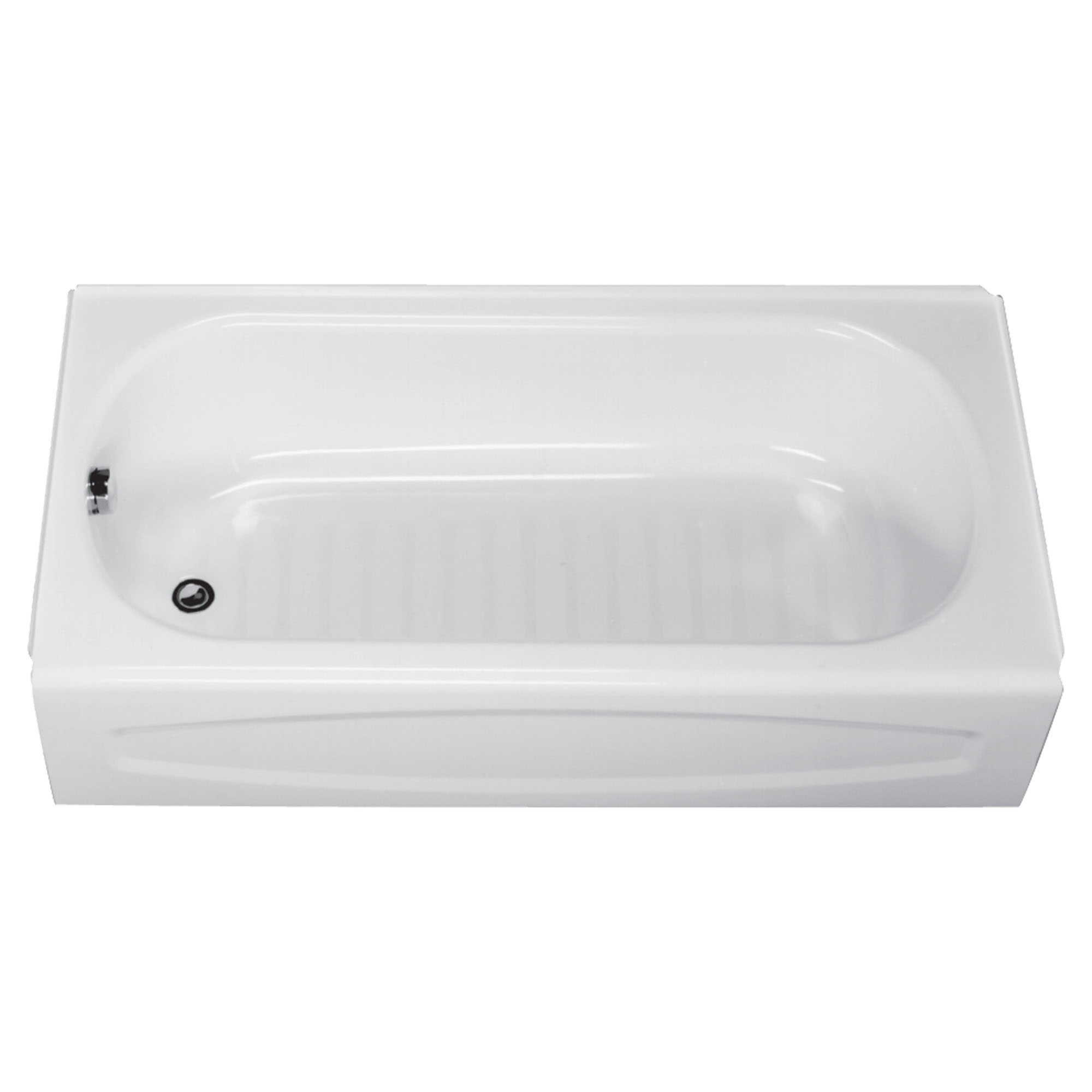 New Salem™ 60 x 30-Inch Integral Apron Bathtub With Left-Hand Outlet
