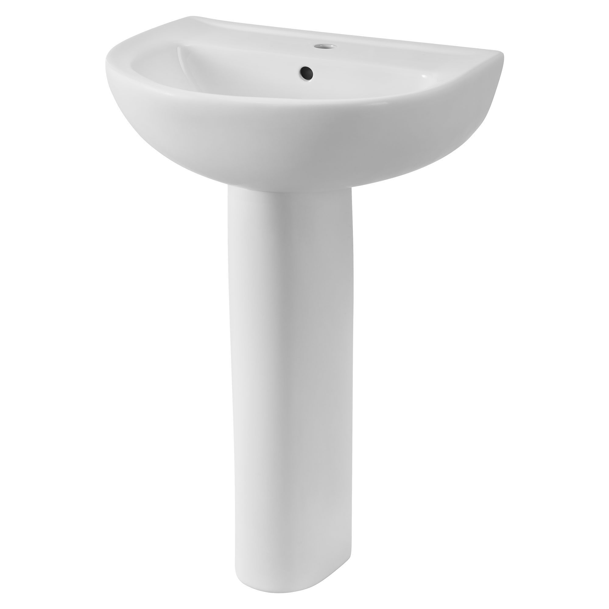 22-Inch Evolution® Center Hole Only Pedestal Sink Top and Leg Combination