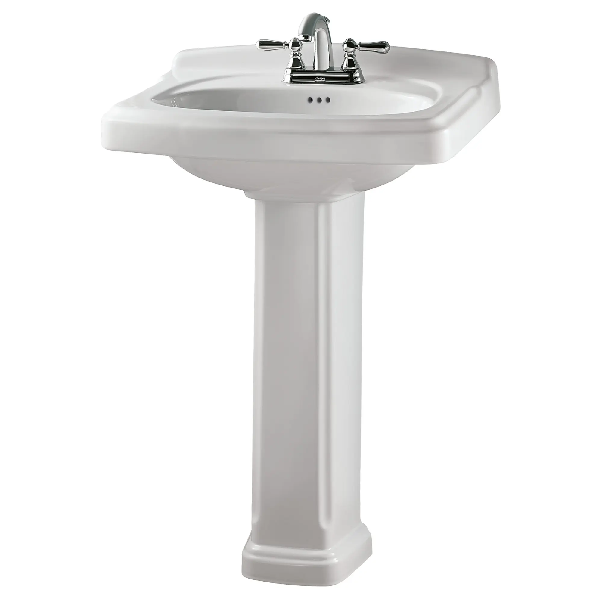 Portsmouth® 4-Inch Centerset Pedestal Sink Top and Leg Combination