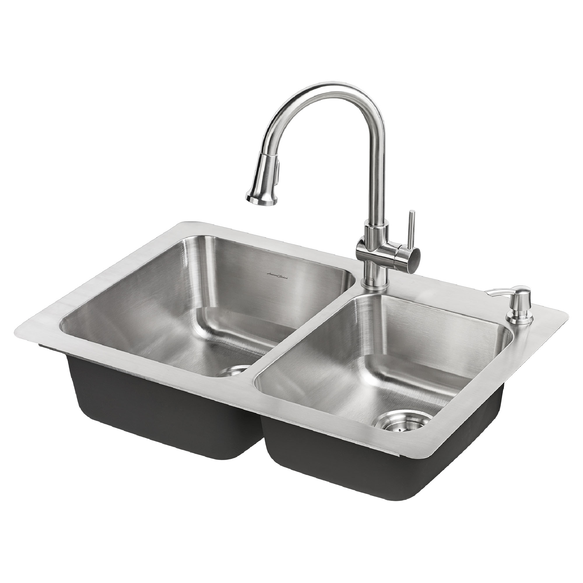 Double Bowl Kitchen Sink Kit