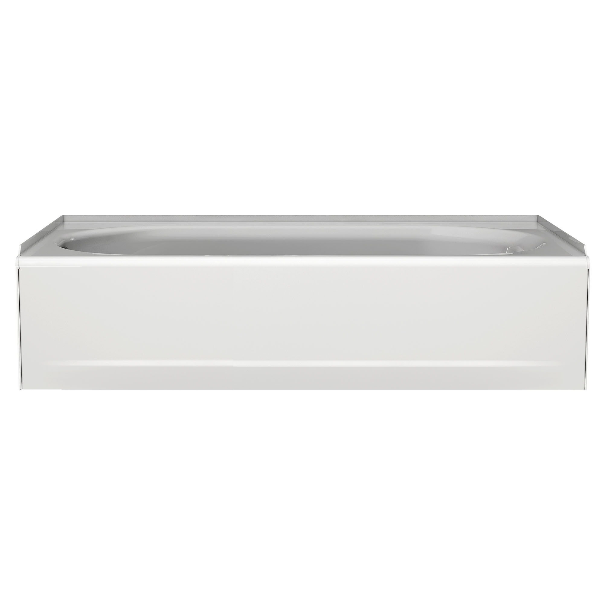 Princeton® Americast® 60 x 34-Inch Integral Apron Bathtub Left-Hand Outlet Luxury Ledge with Integral Drain
