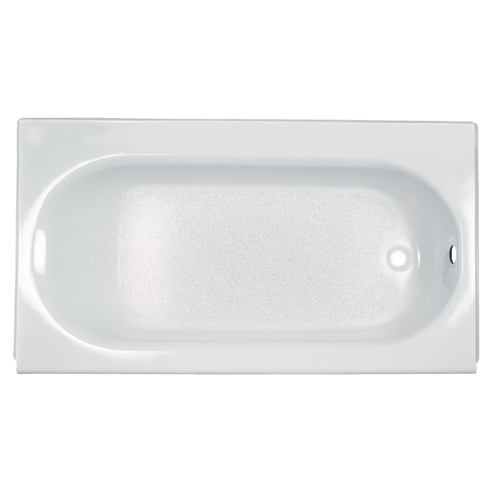 Princeton® Americast® 60 x 34-Inch Integral Apron Bathtub Right-Hand Outlet with Luxury Ledge