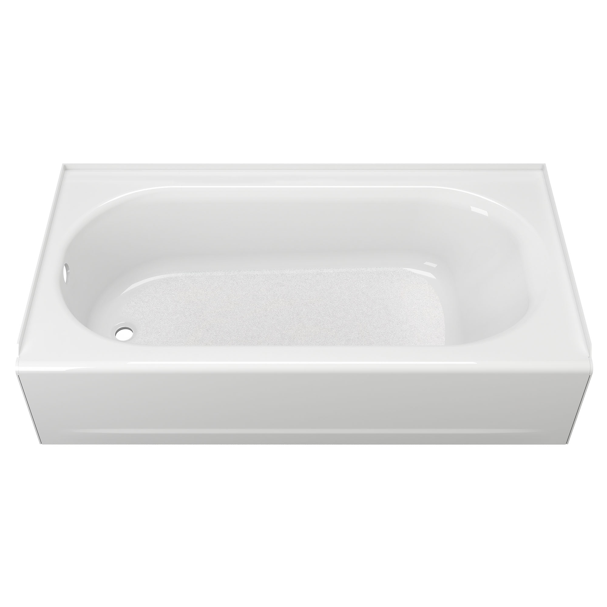 Princeton™ Americast™ 60 x 34-Inch Integral Apron Bathtub Above Floor Rough Left-Hand Outlet with Luxury Ledge