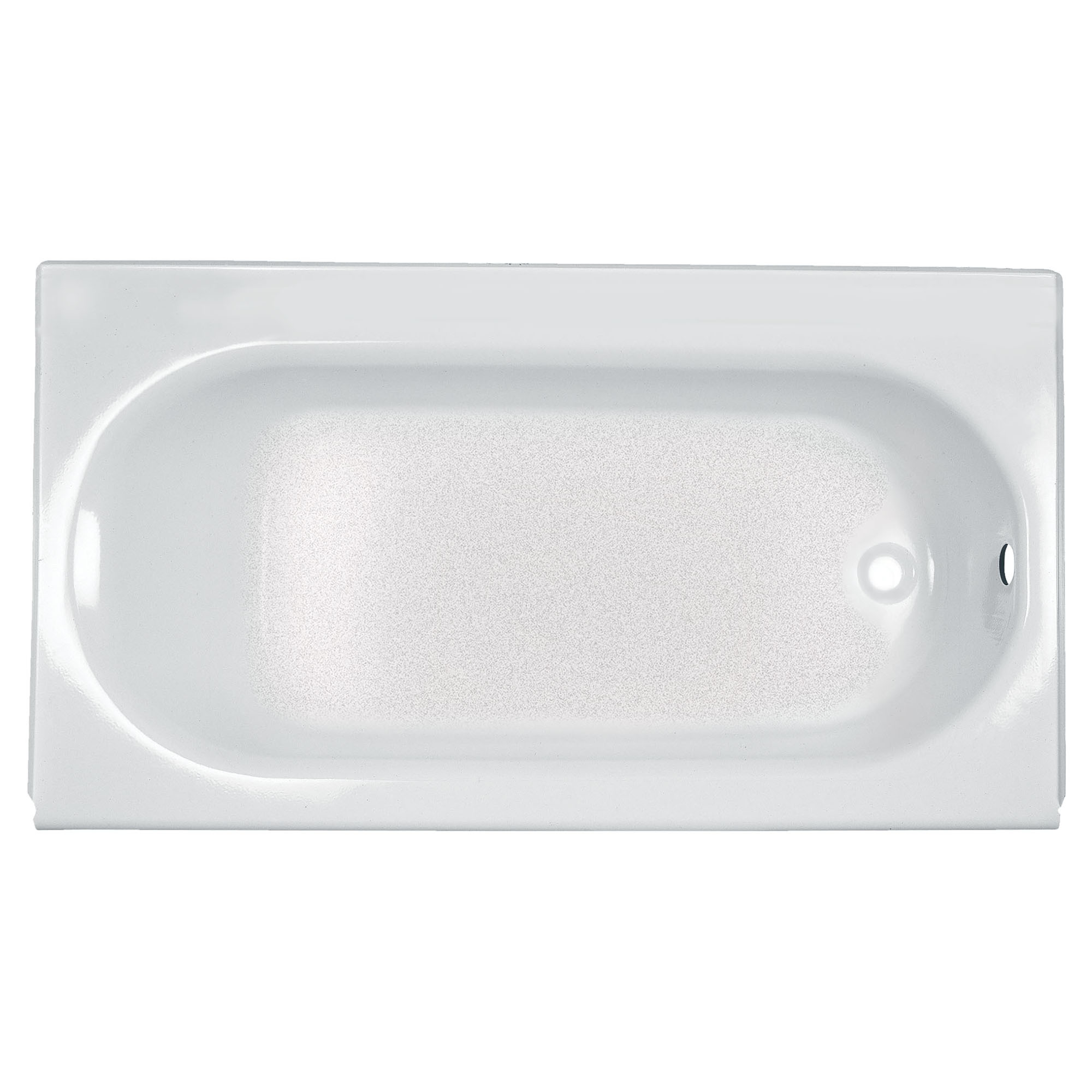 Princeton® Americast® 60 x 34-Inch Integral Apron Bathtub Above Floor Rough Right-Hand Outlet with Luxury Ledge