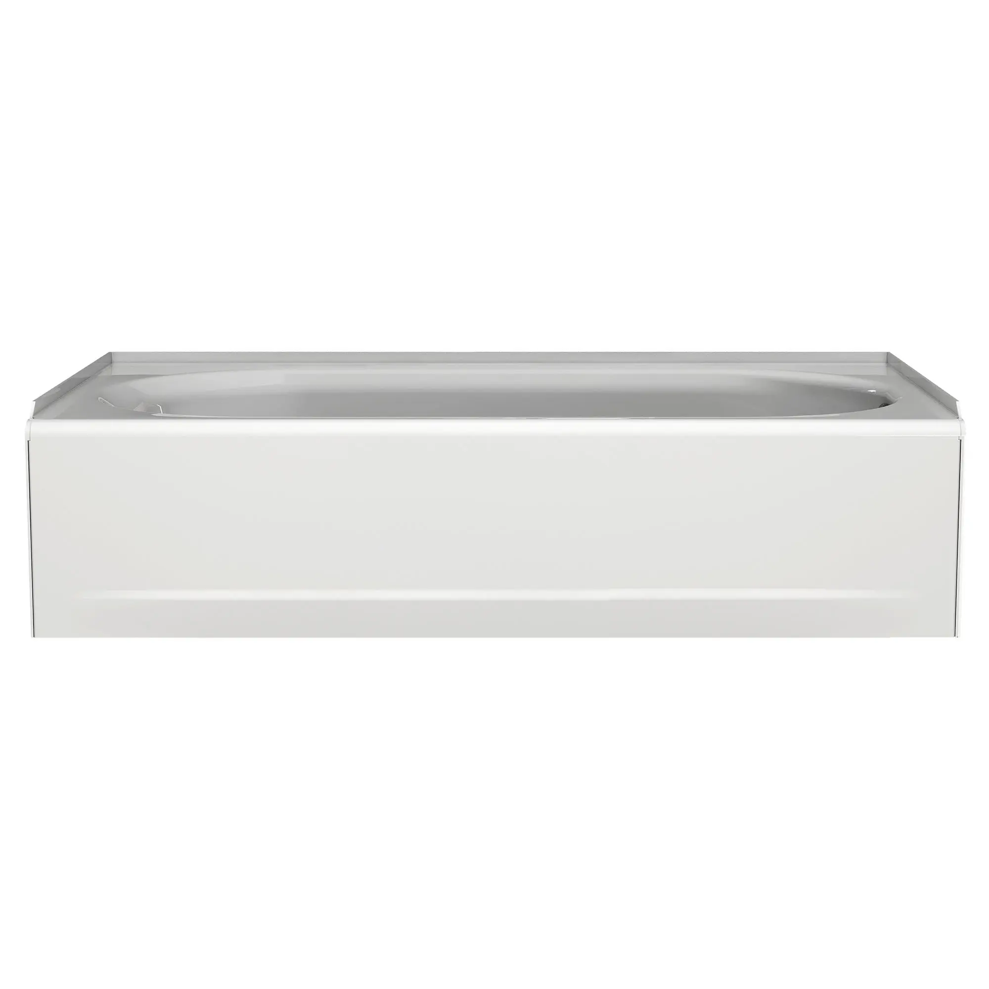 Princeton® Americast® 60 x 34-Inch Integral Apron Bathtub Above Floor Rough Right-Hand Outlet Luxury Ledge with Integral Drain