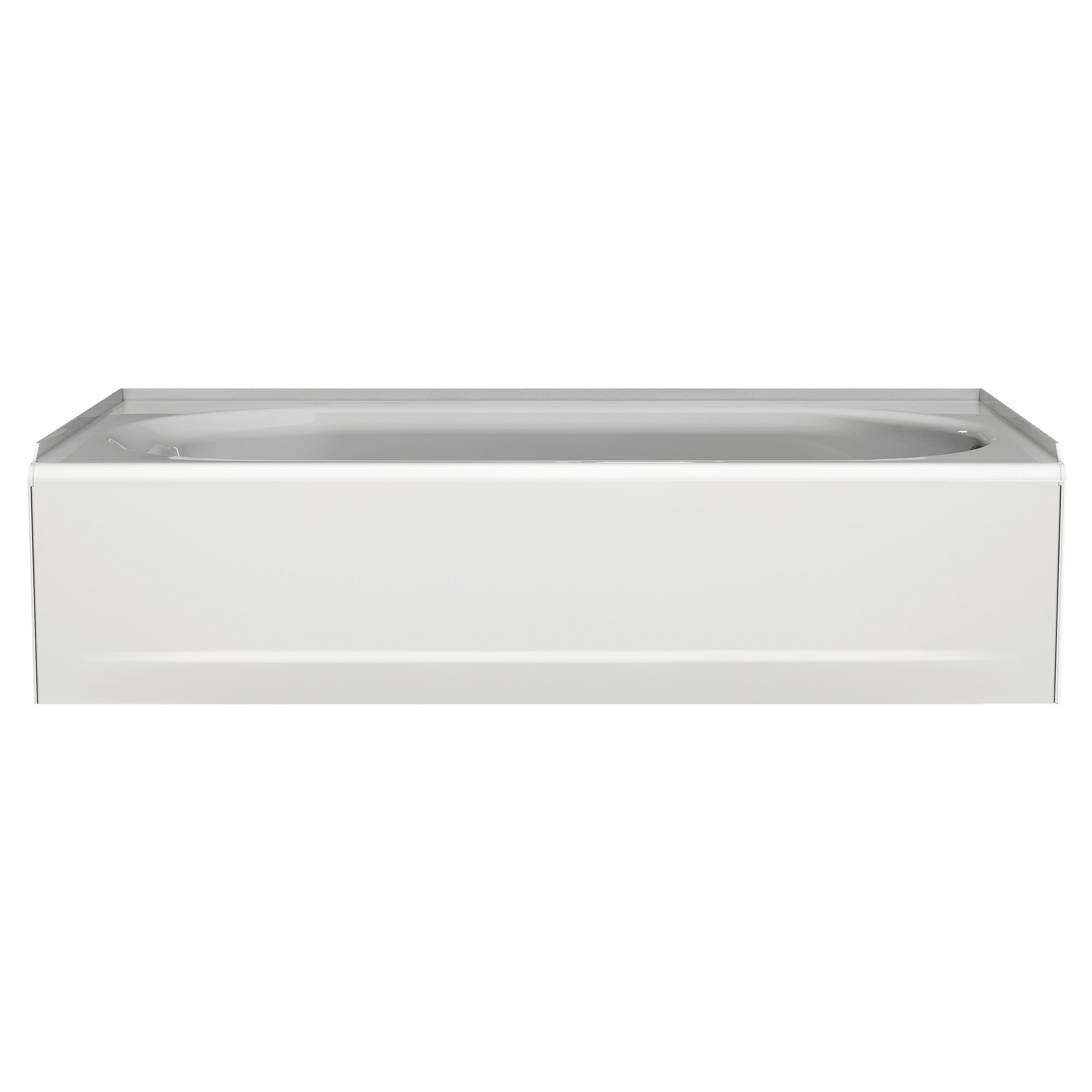 Princeton® Americast® 60 x 34-Inch Integral Apron Bathtub Above Floor Rough Right-Hand Outlet Luxury Ledge with Integral Drain