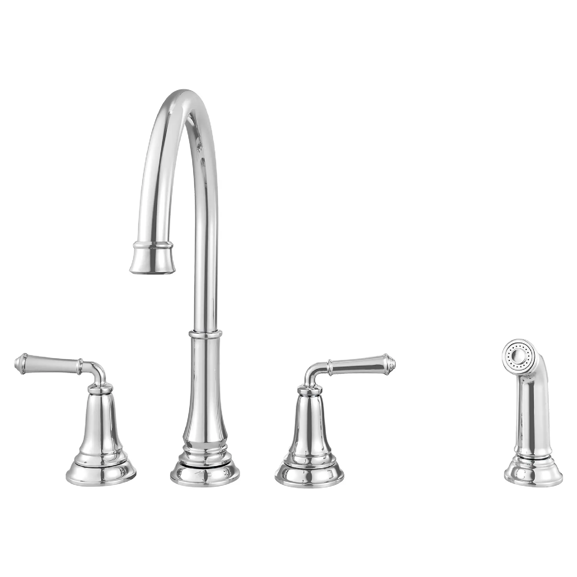 ルヴィ 2点セット Delancey® 2-Handle Widespread Kitchen Faucet 1.5 gpm/5.7 L/min