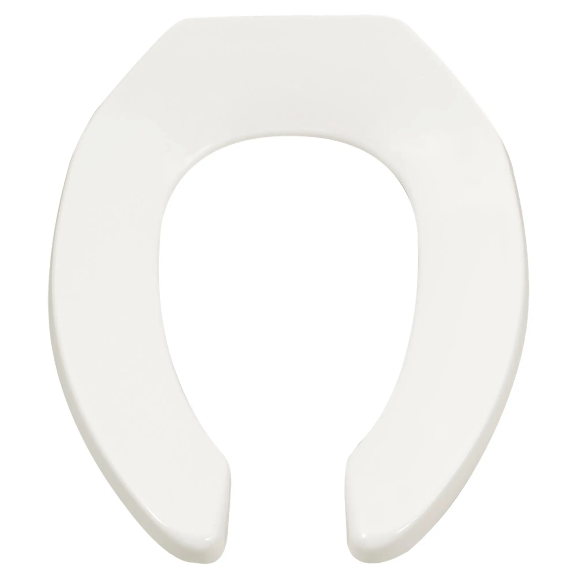 Commercial Heavy Duty Open Front Elongated Toilet Seat