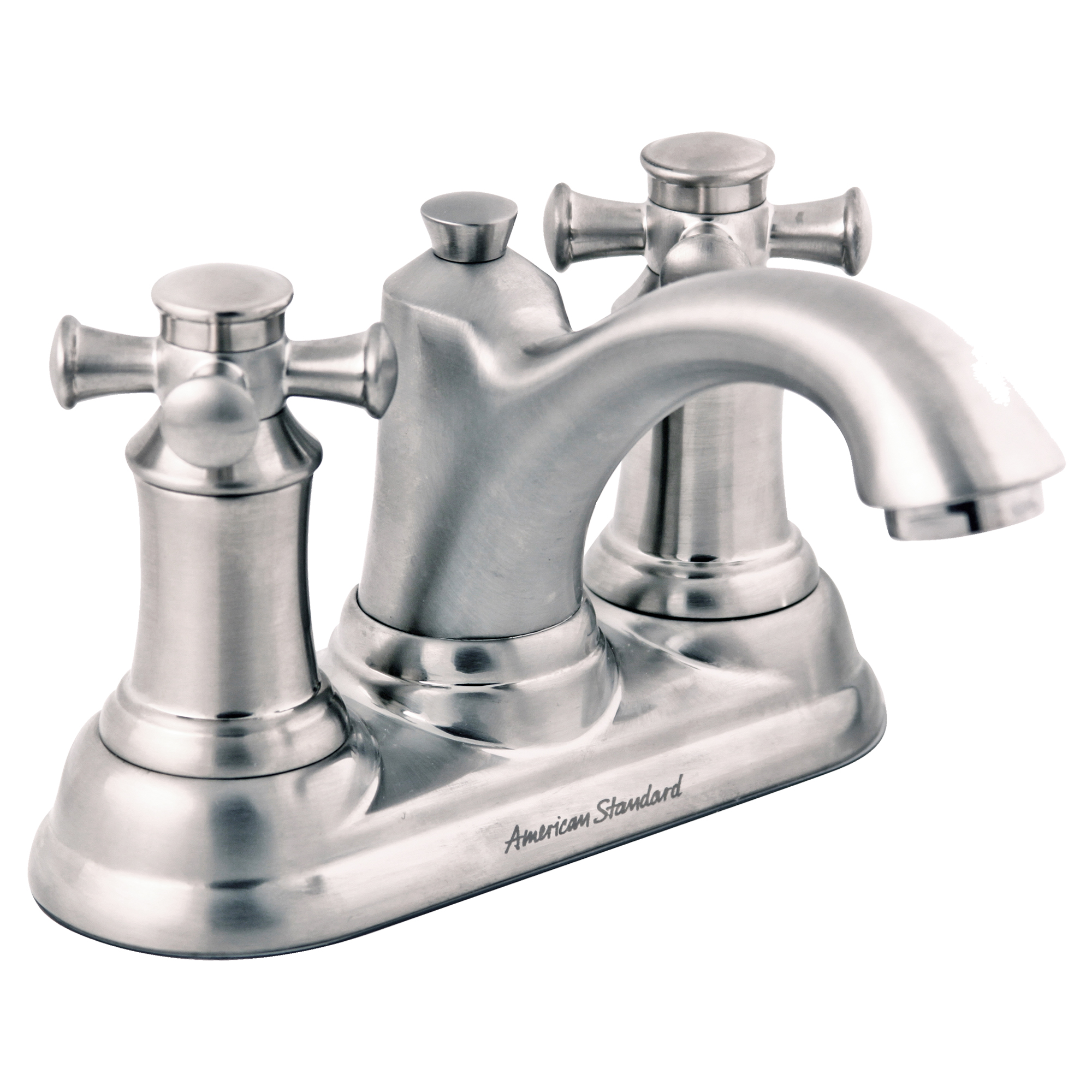 Portsmouth 4-In. Centerset 2-Handle Bathroom Faucet 1.2 GPM with Cross Handles