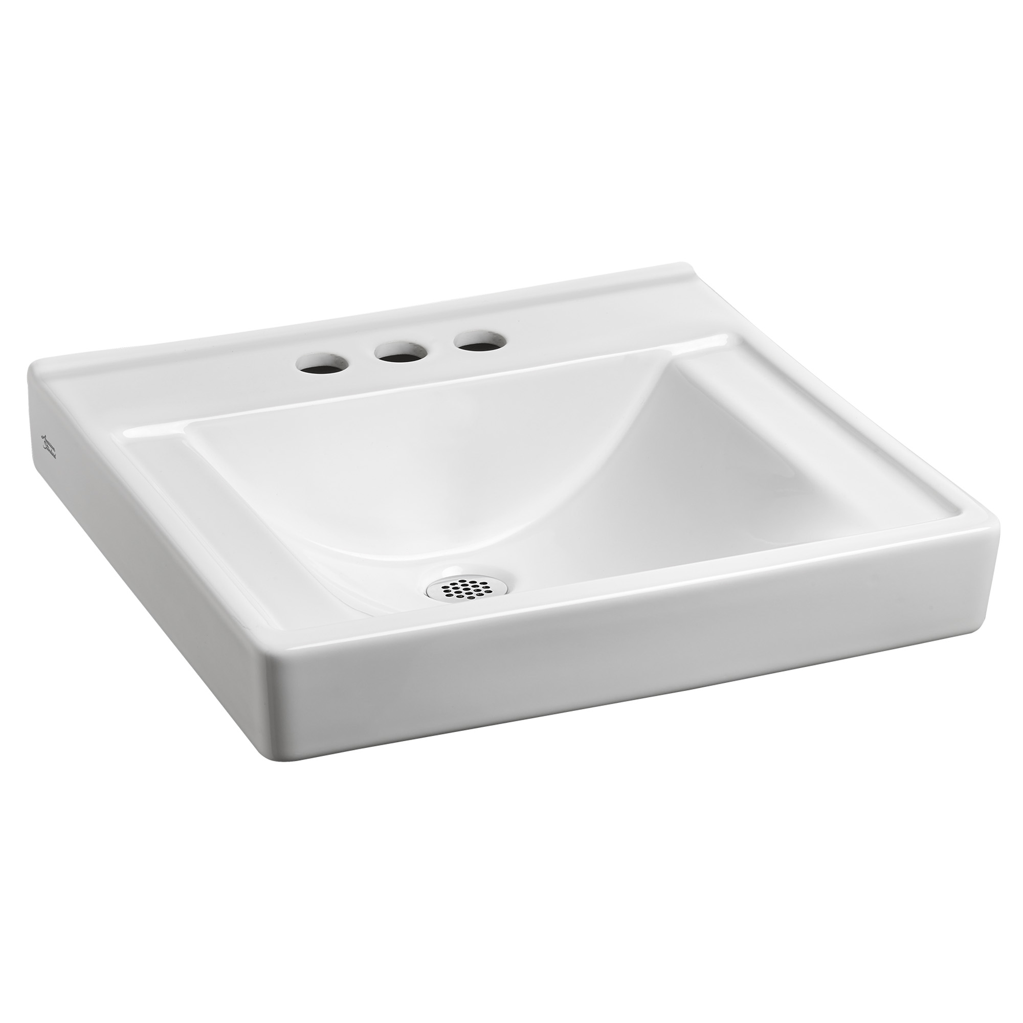 Decorum™ Wall-Hung EverClean™ Sink Less Overflow With 4-Inch Centerset