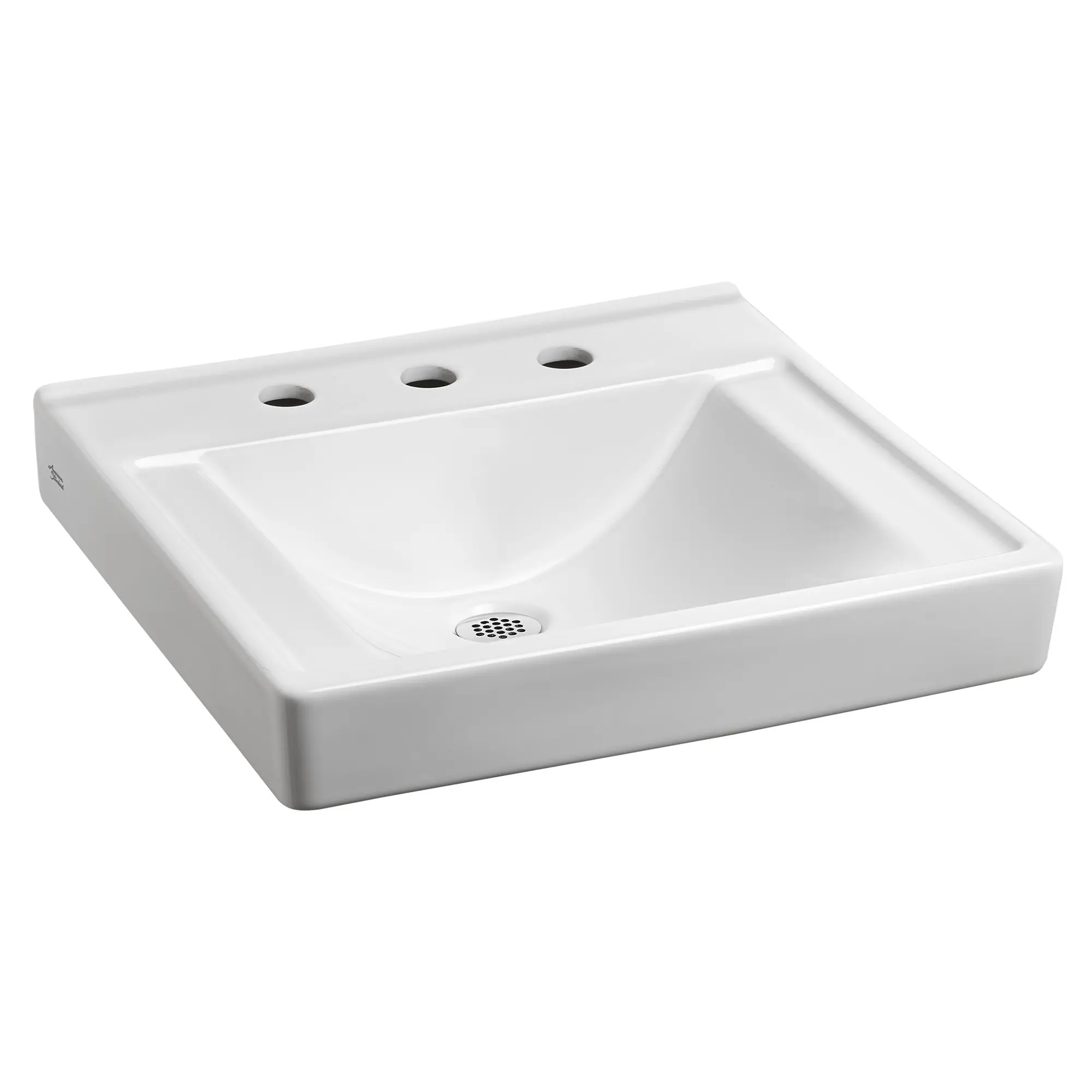 Decorum® Wall-Hung EverClean® Sink Less Overflow With 8-Inch Centerset