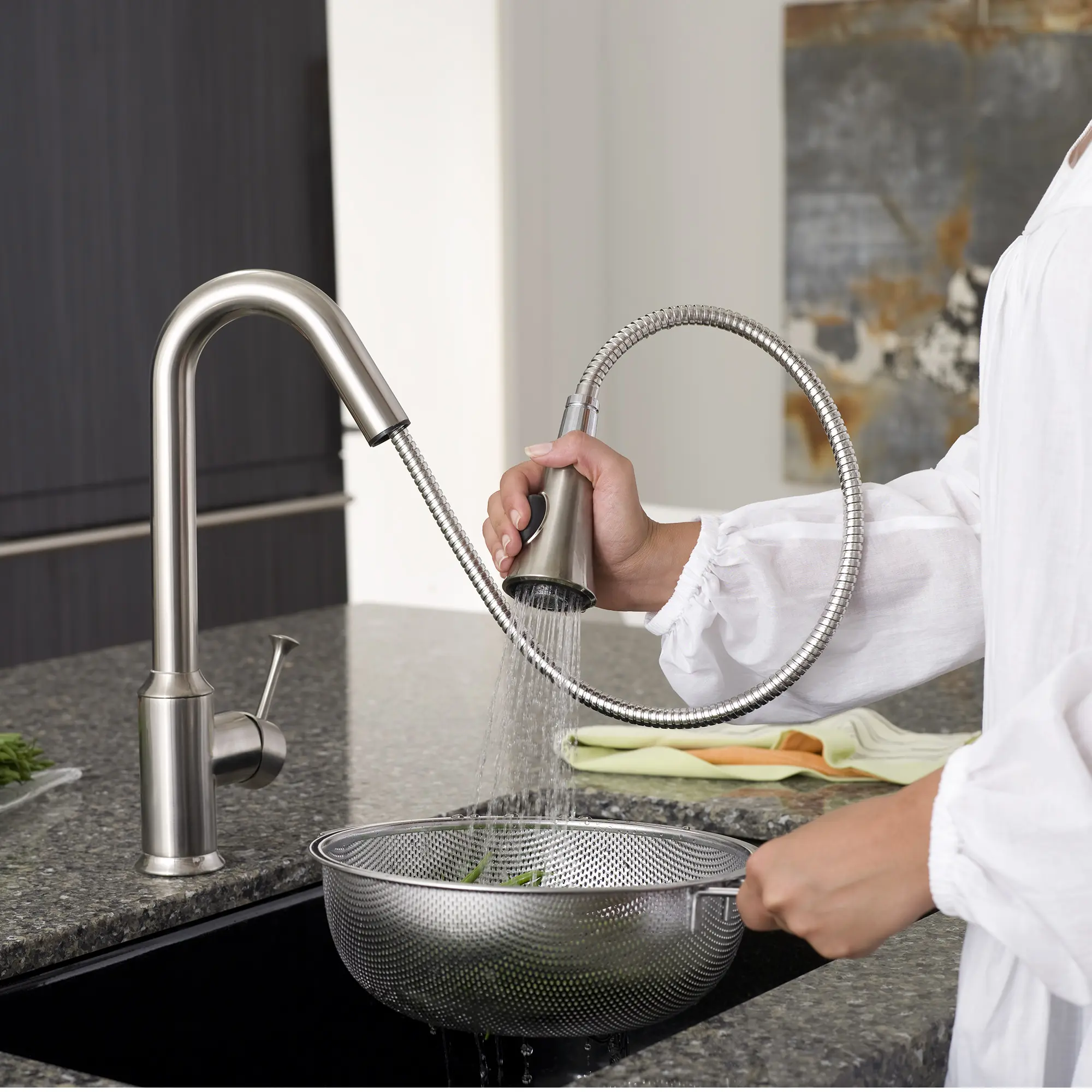 Pekoe® Single-Handle Pull-Down Dual-Spray Kitchen Faucet 2.2 gpm/8.3 L/min