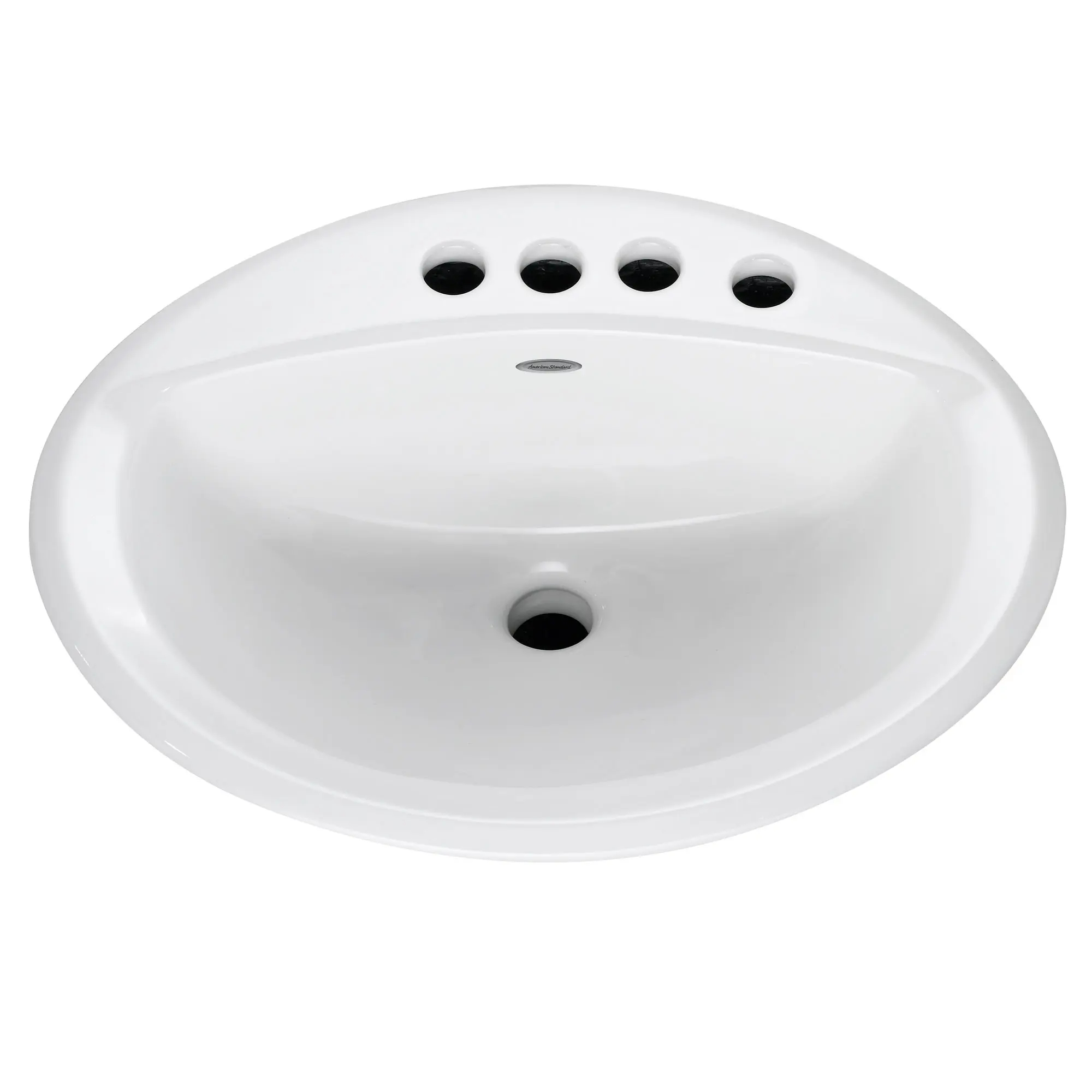 Lavabo Aqualyn® avec trou supplémentaire pour distributeur de savon - trous de robinet sur centres de 4 po (102 mm)