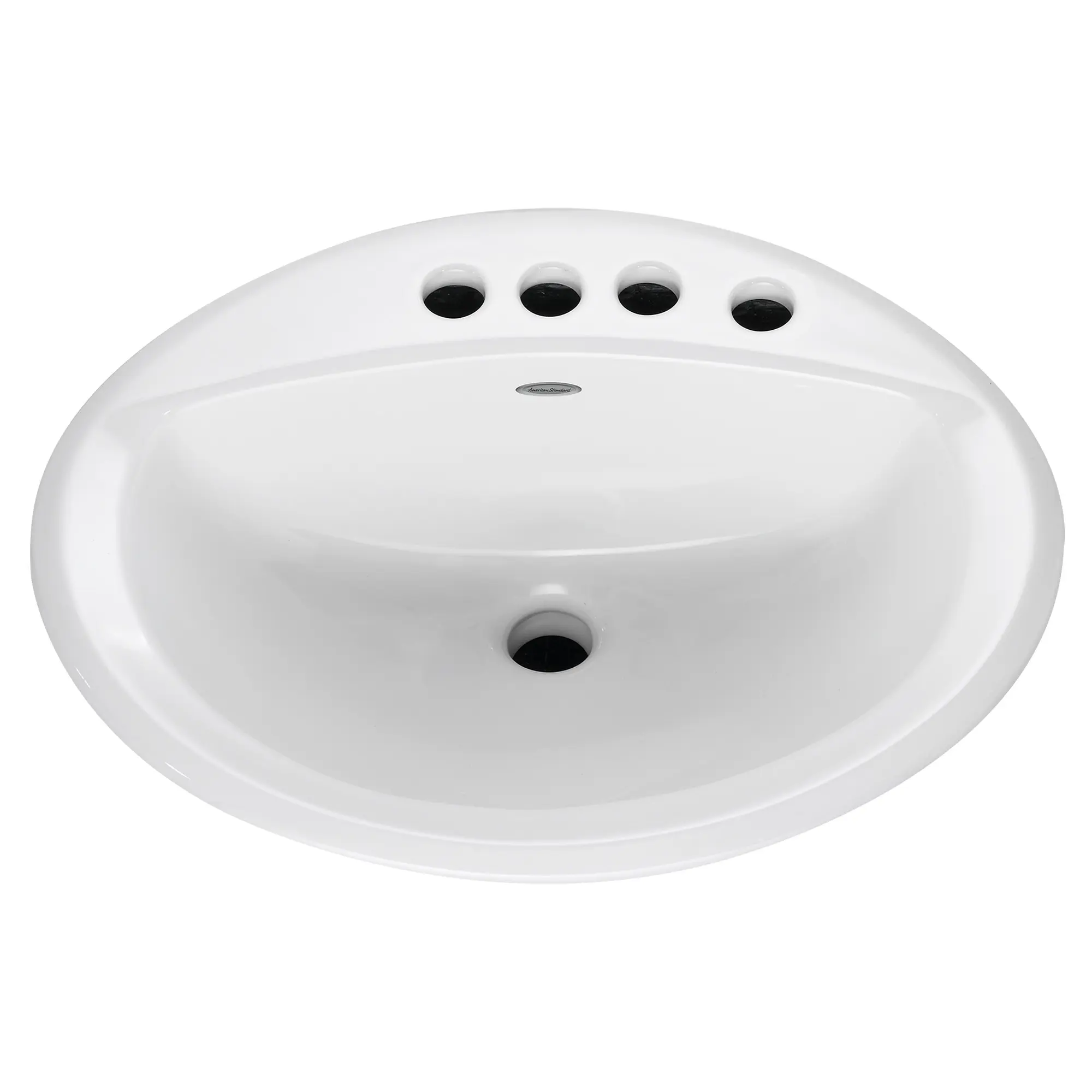 Lavabo Aqualyn® avec trou supplémentaire pour distributeur de savon - trous de robinet sur centres de 4 po (102 mm)