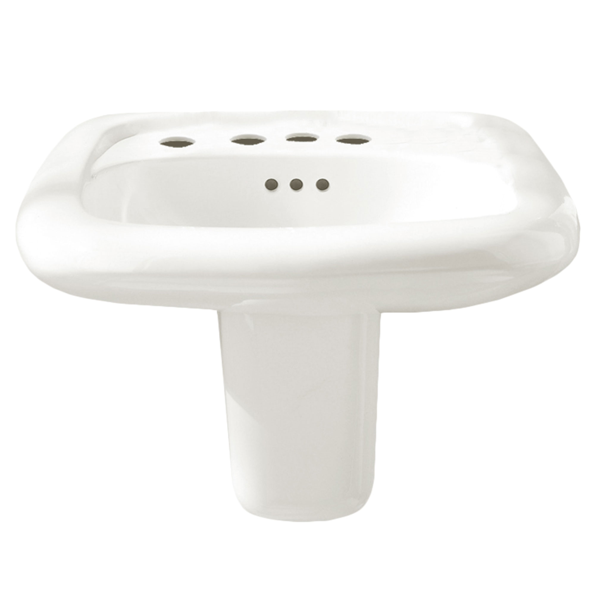 Murro™ Wall-Hung EverClean™ Sink With 4-Inch Centerset and Extra Left-Hand Hole