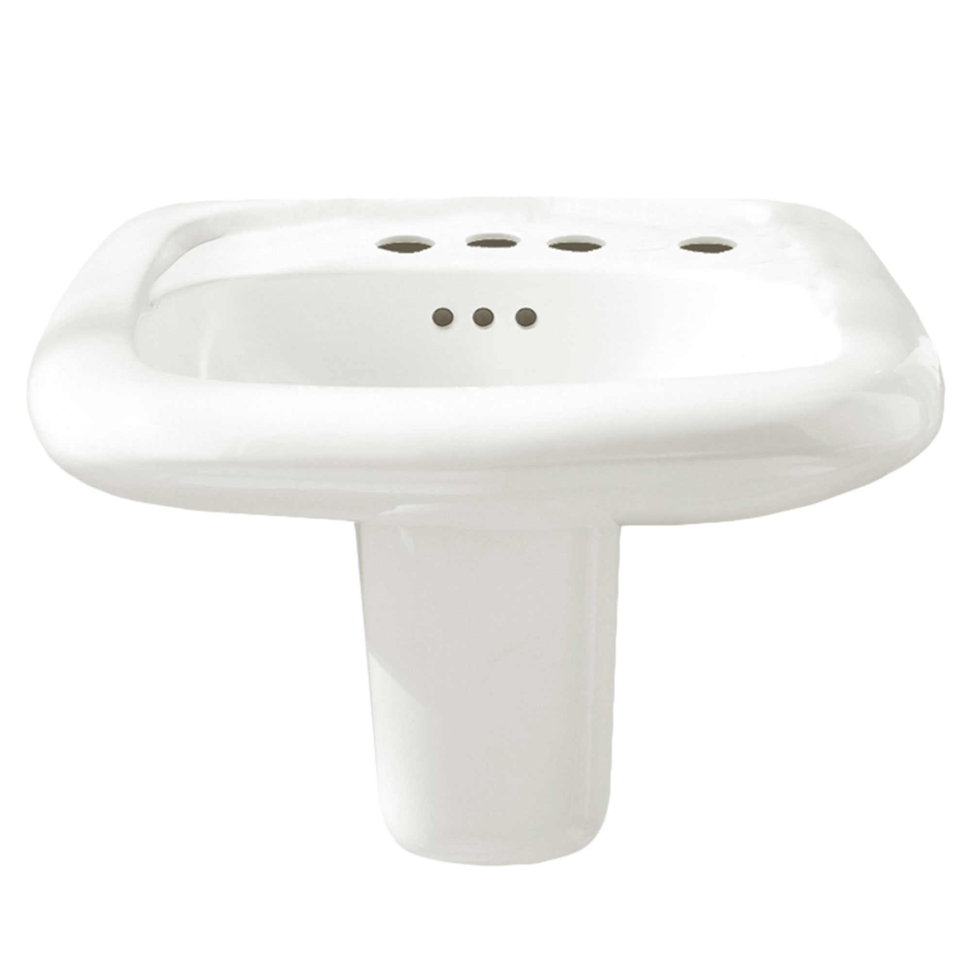 Murro™ Wall-Hung EverClean™ Sink With 4-Inch Centerset and Extra Right-Hand Hole