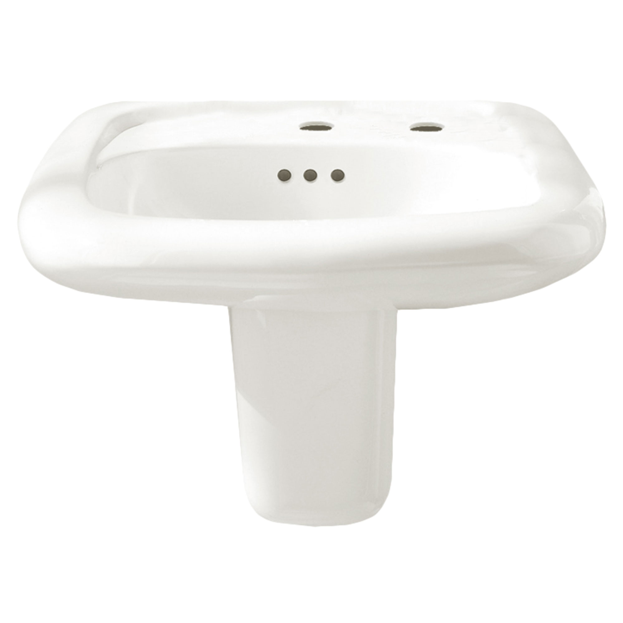 Murro™ Wall-Hung EverClean™ Sink With Center Hole Only and Extra Right-Hand Hole