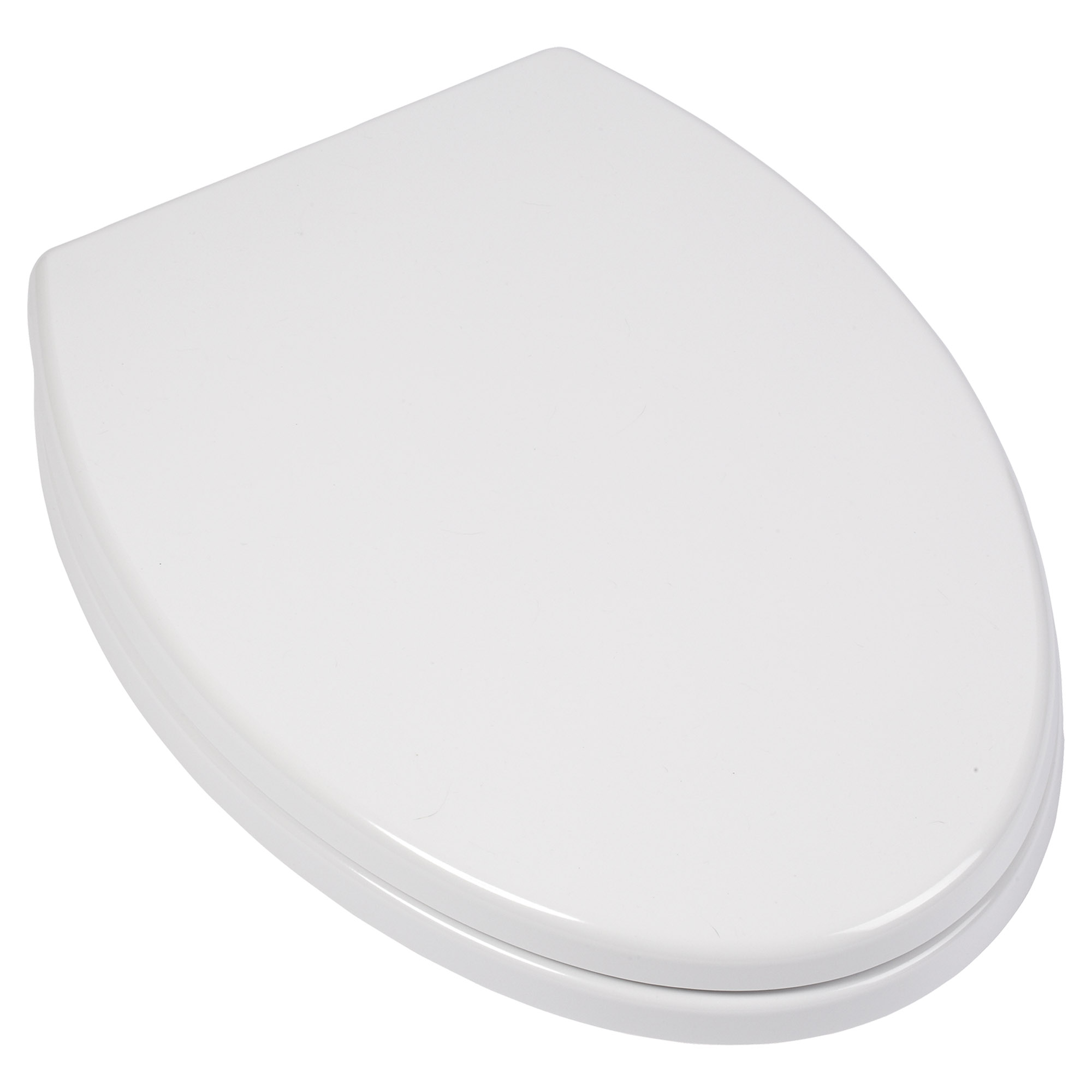 Transitional Elongated Luxury Toilet Seat in Canvas White