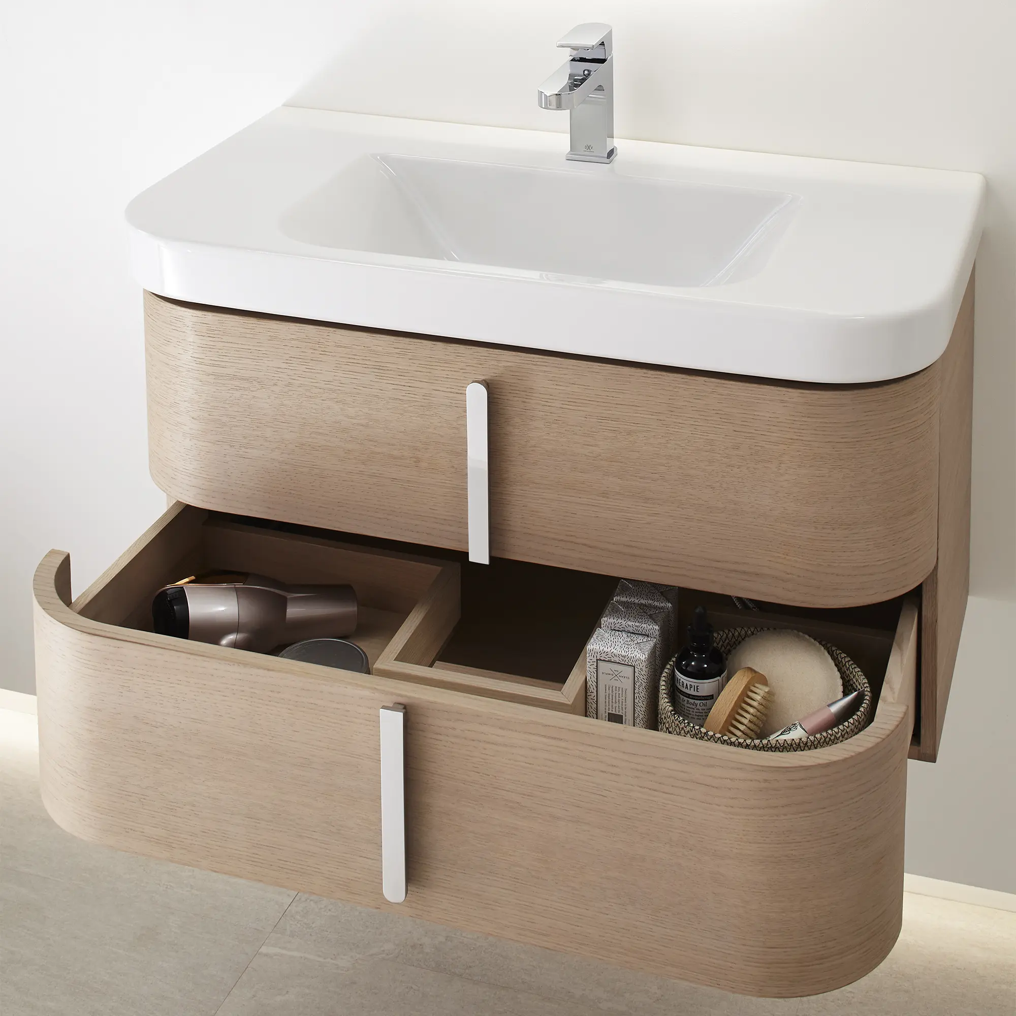 Meuble-lavabo murale de 33 po Equility