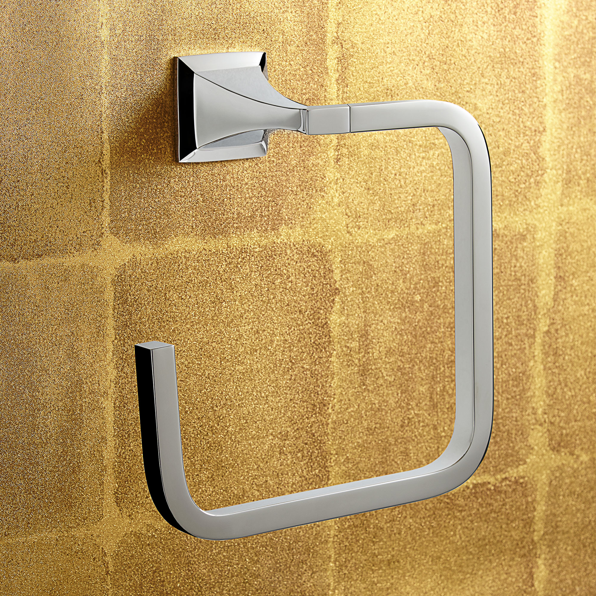 Keefe Solid Brass Towel Ring