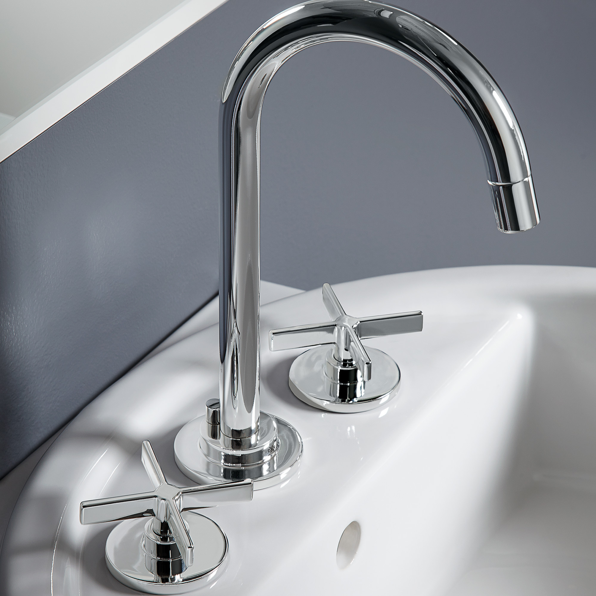 Percy® 2-Handle Widespread Bathroom Faucet with Cross Handles