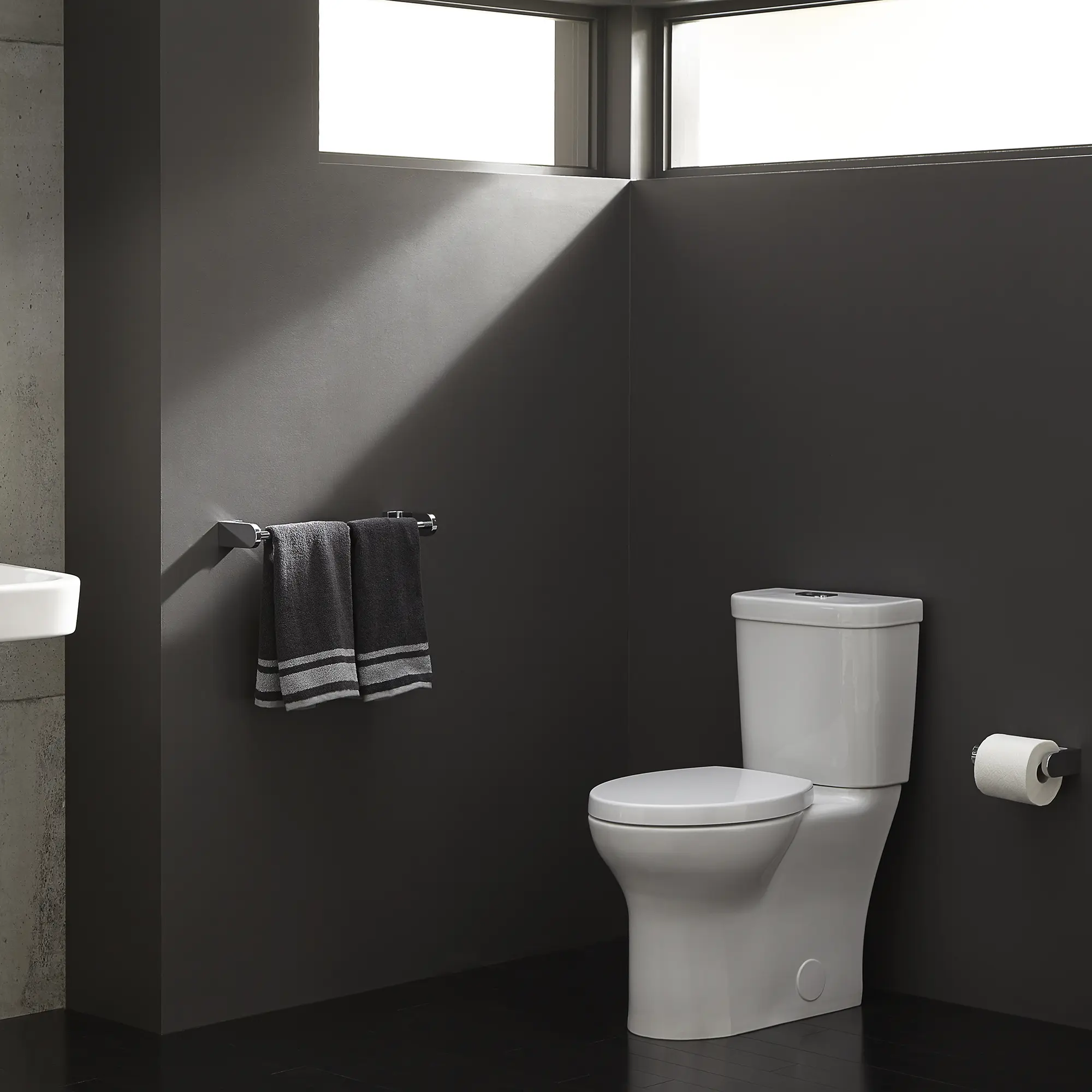 Equility® Dual Flush Toilet Tank Only with Push Button