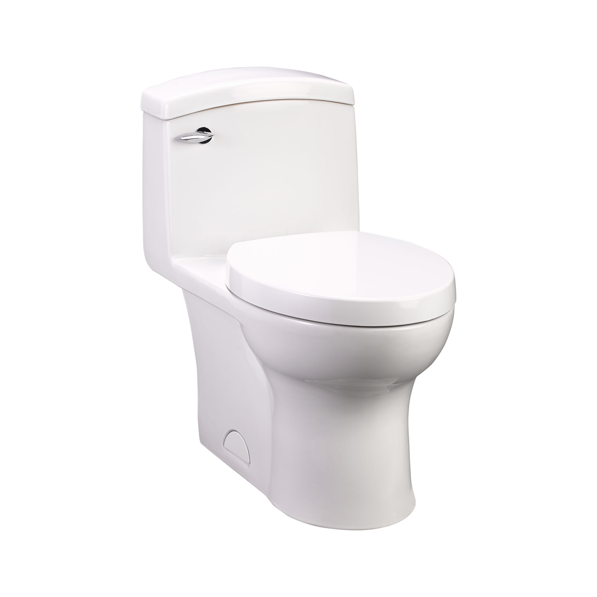 Lowell® 1-Piece 1.28 gpf Left-Hand Elongated Toilet with Seat