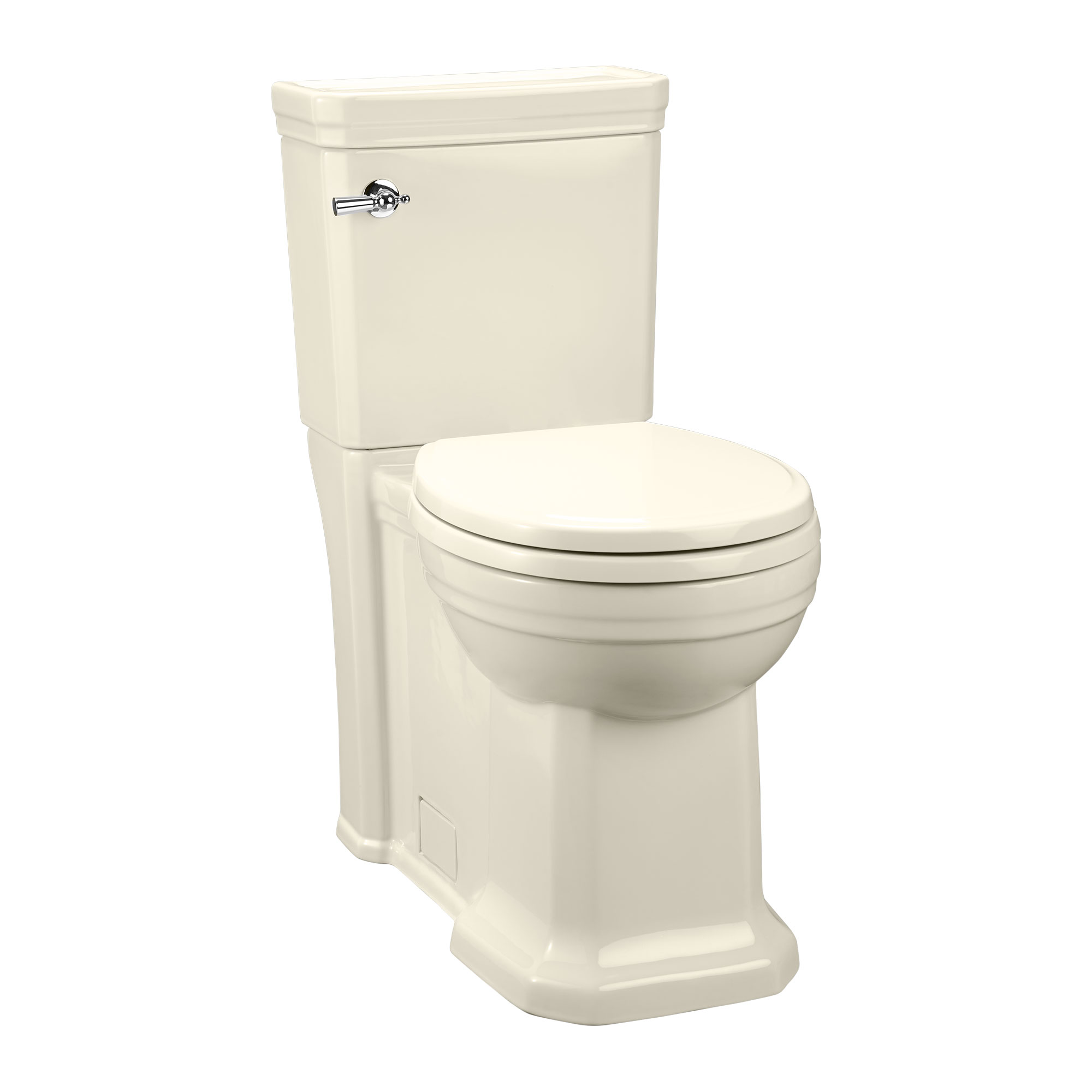 Fitzgerald® Two-Piece Chair Height Round Front Toilet with Seat