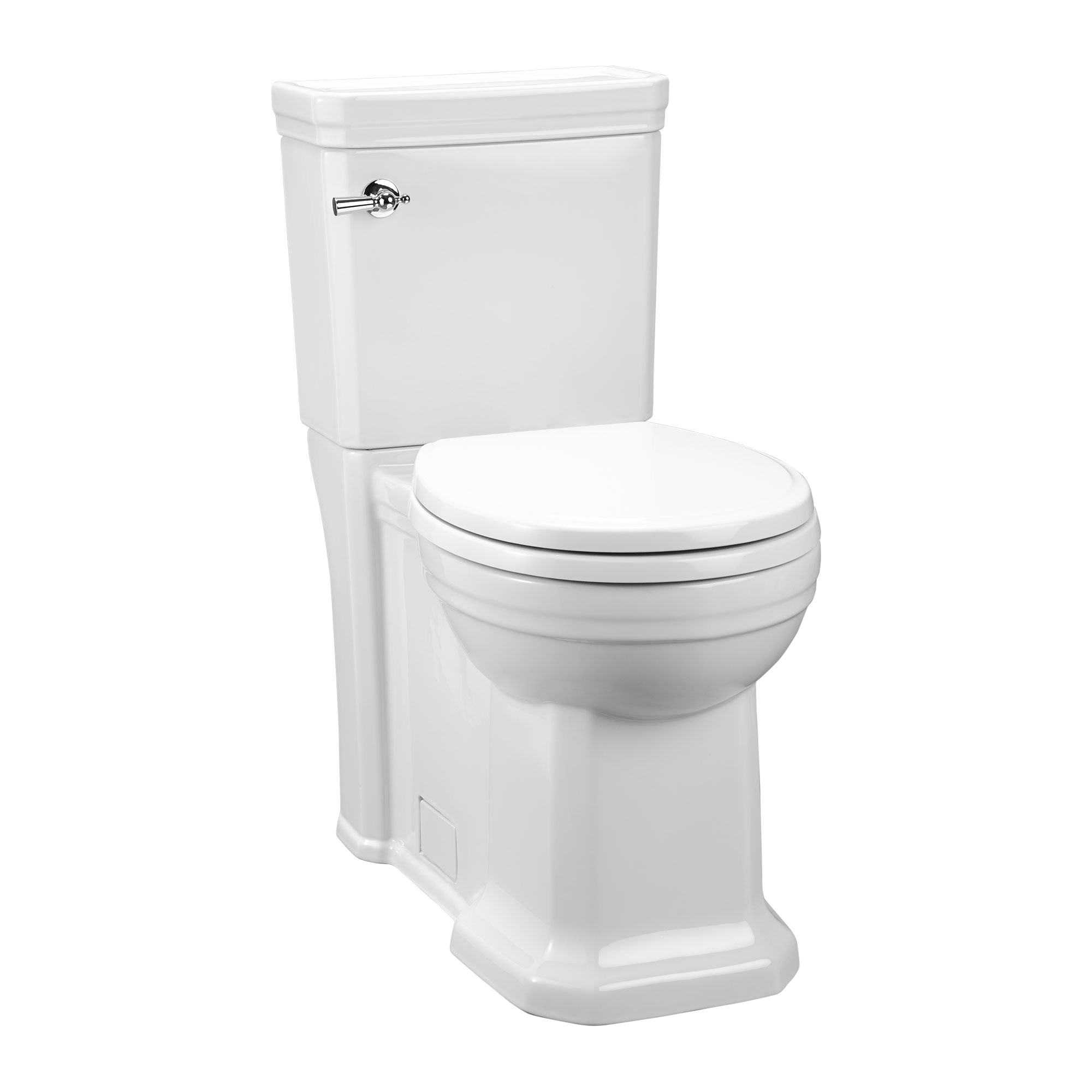 Fitzgerald® Two-Piece Chair Height Round Front Toilet with Seat
