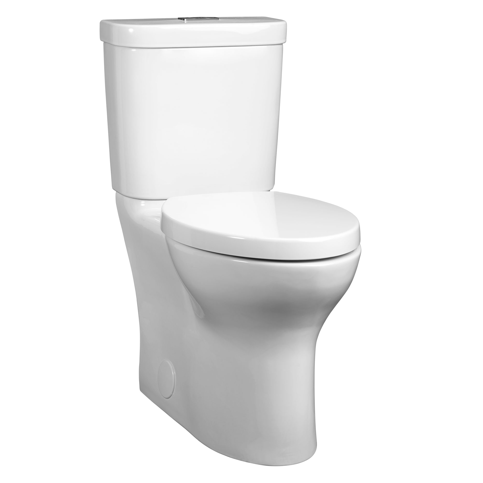 Equility® Two-Piece Dual Flush Chair Height Elongated Toilet with Seat