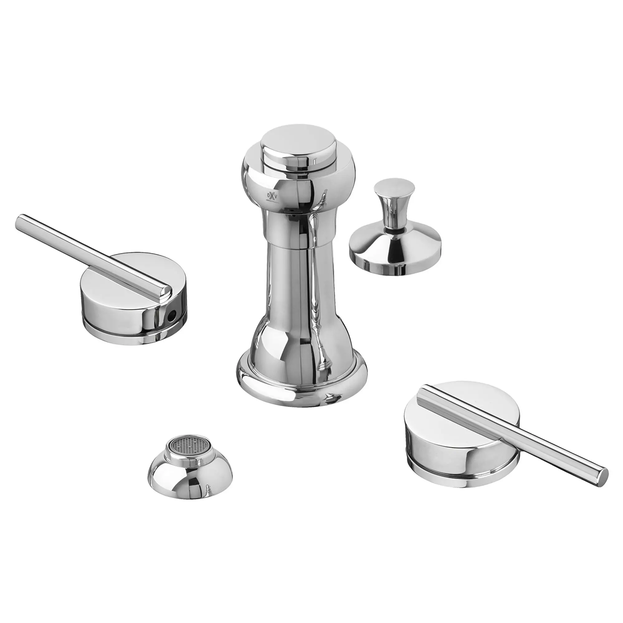 Robinet pour bidet à trois trous Rem