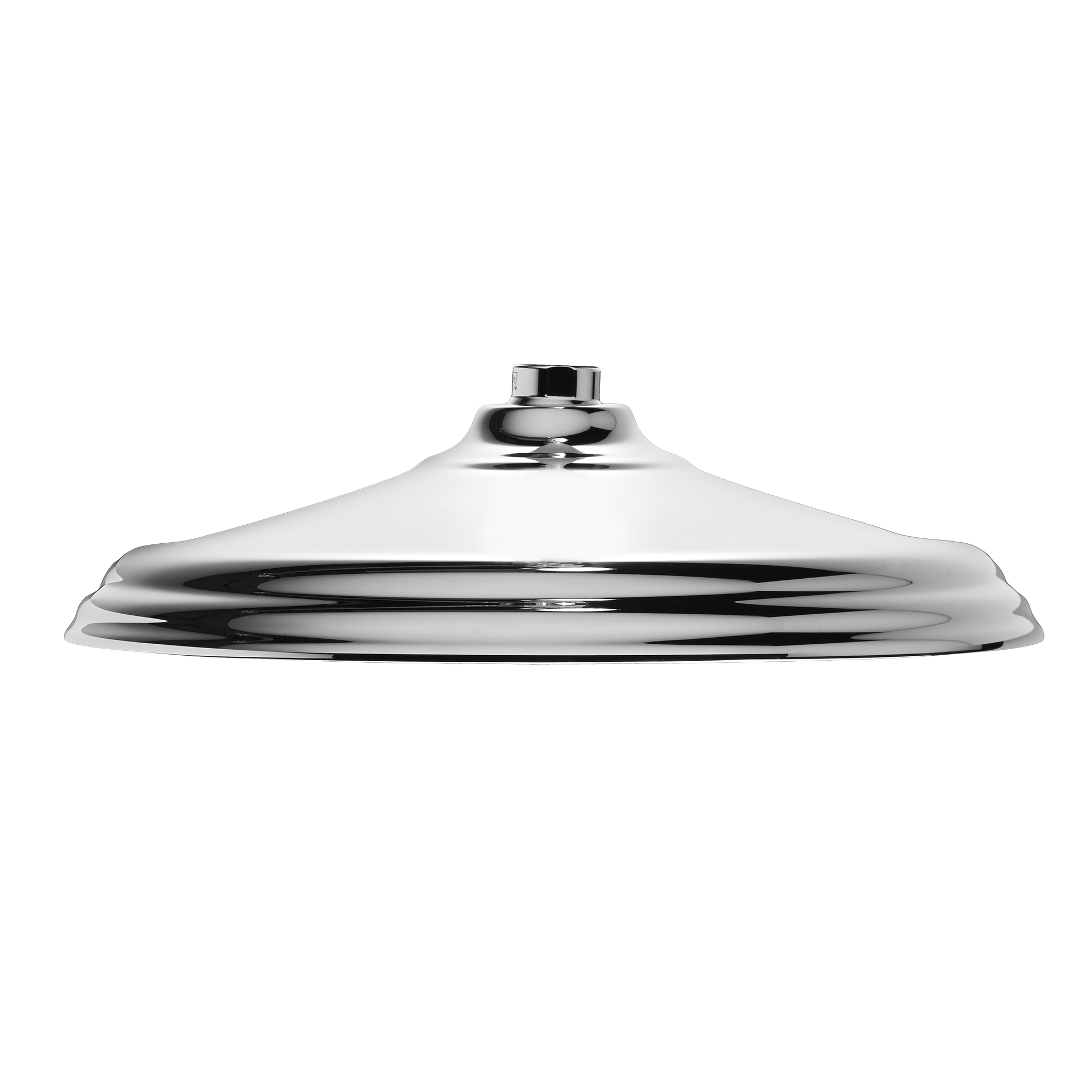 Traditional Single Function 10 in. Round Rain Can Showerhead