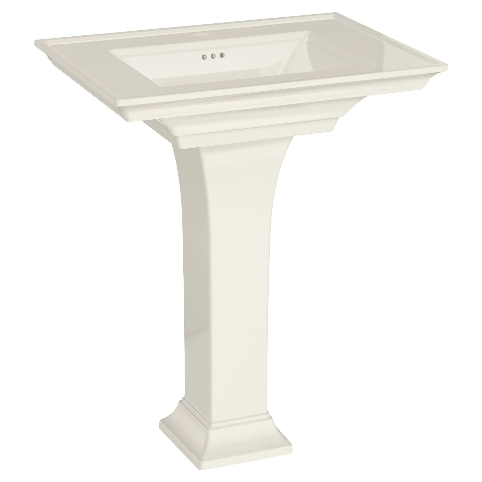 Town Square® S Center Hole Only Pedestal Sink Top and Leg Combination