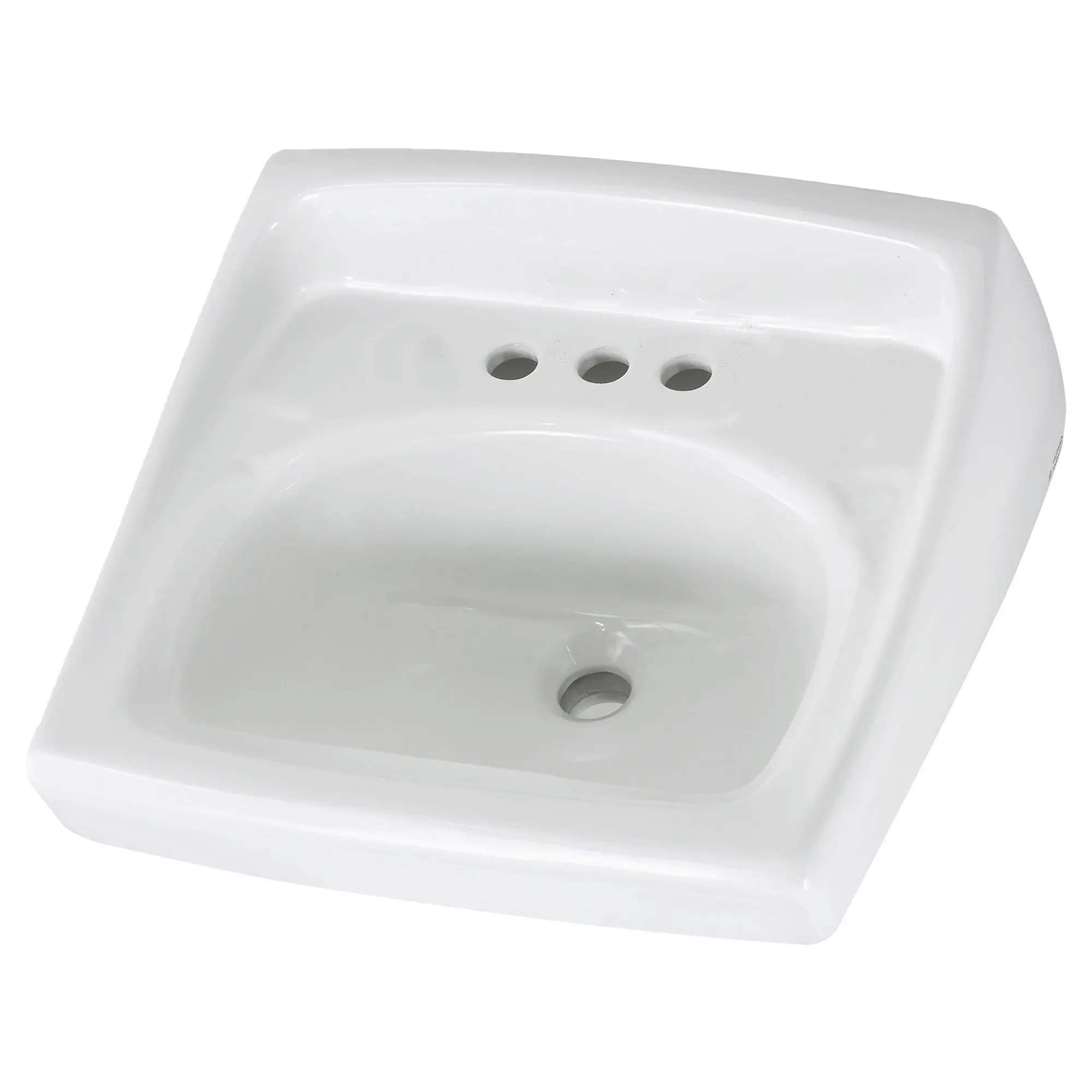 Lucerne Wall-Hung Sink With 8-Inch Widespread